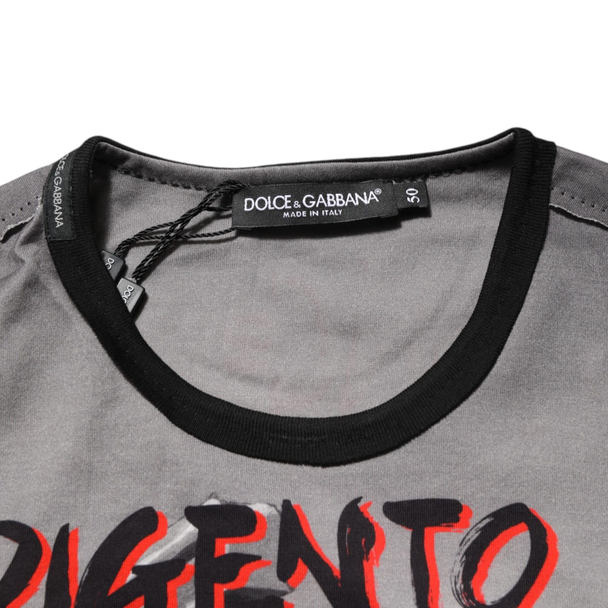 Dolce & Gabbana Multicolor Agrigento Dance Jazz Music Print T-shirt