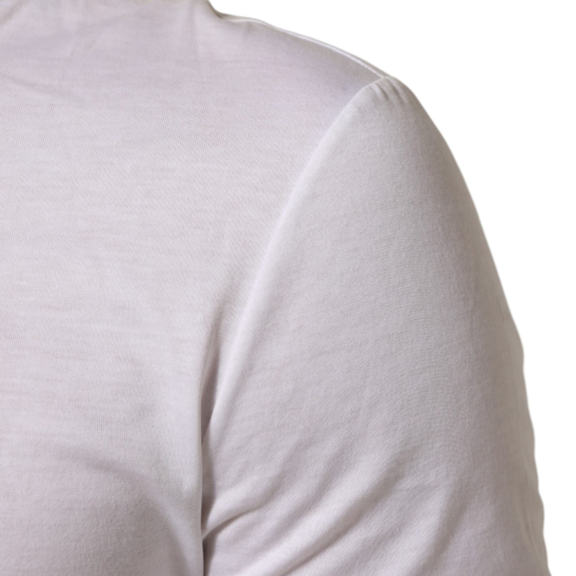 Dolce & Gabbana White Short Sleeves Round Neck Men Underwear T-shirt