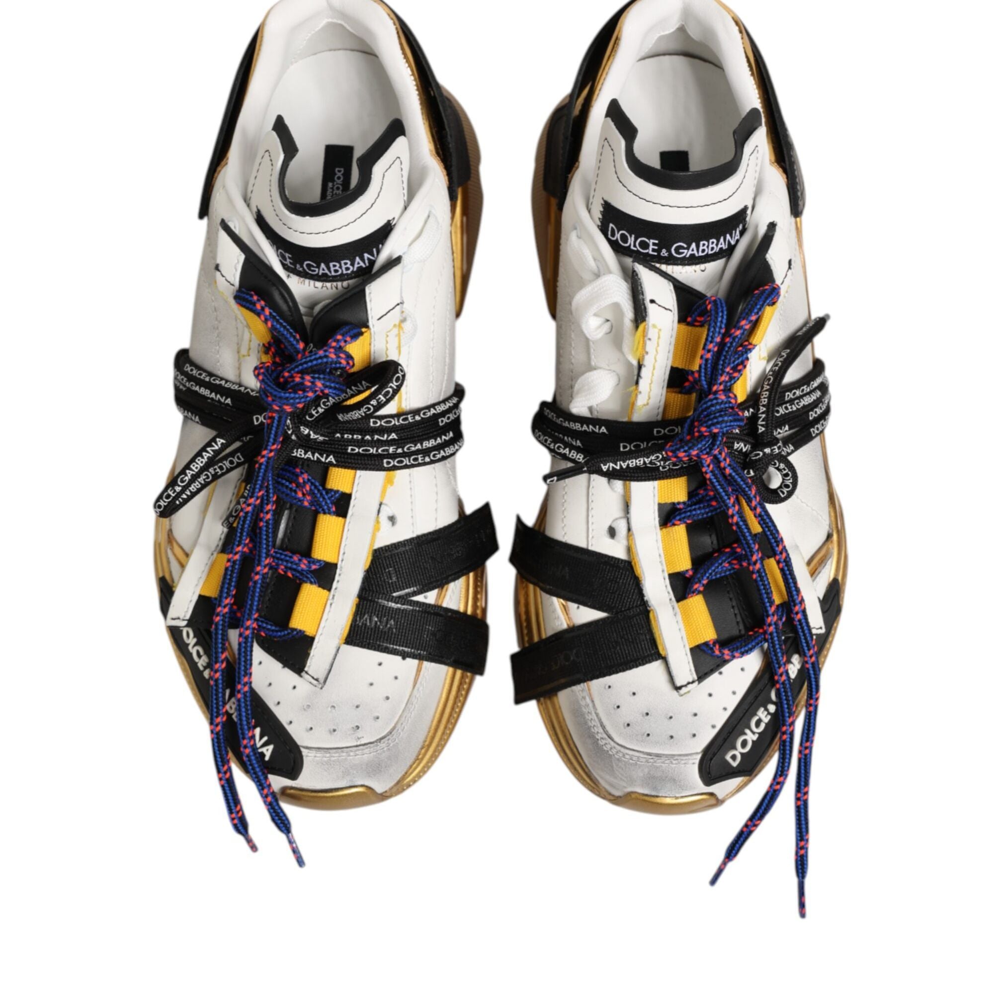 Dolce & Gabbana Multicolor Daymaster Low Top Sneakers Shoes