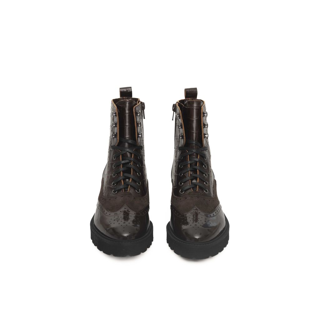 Cerruti 1881 Brown Cowhide Women's Boot