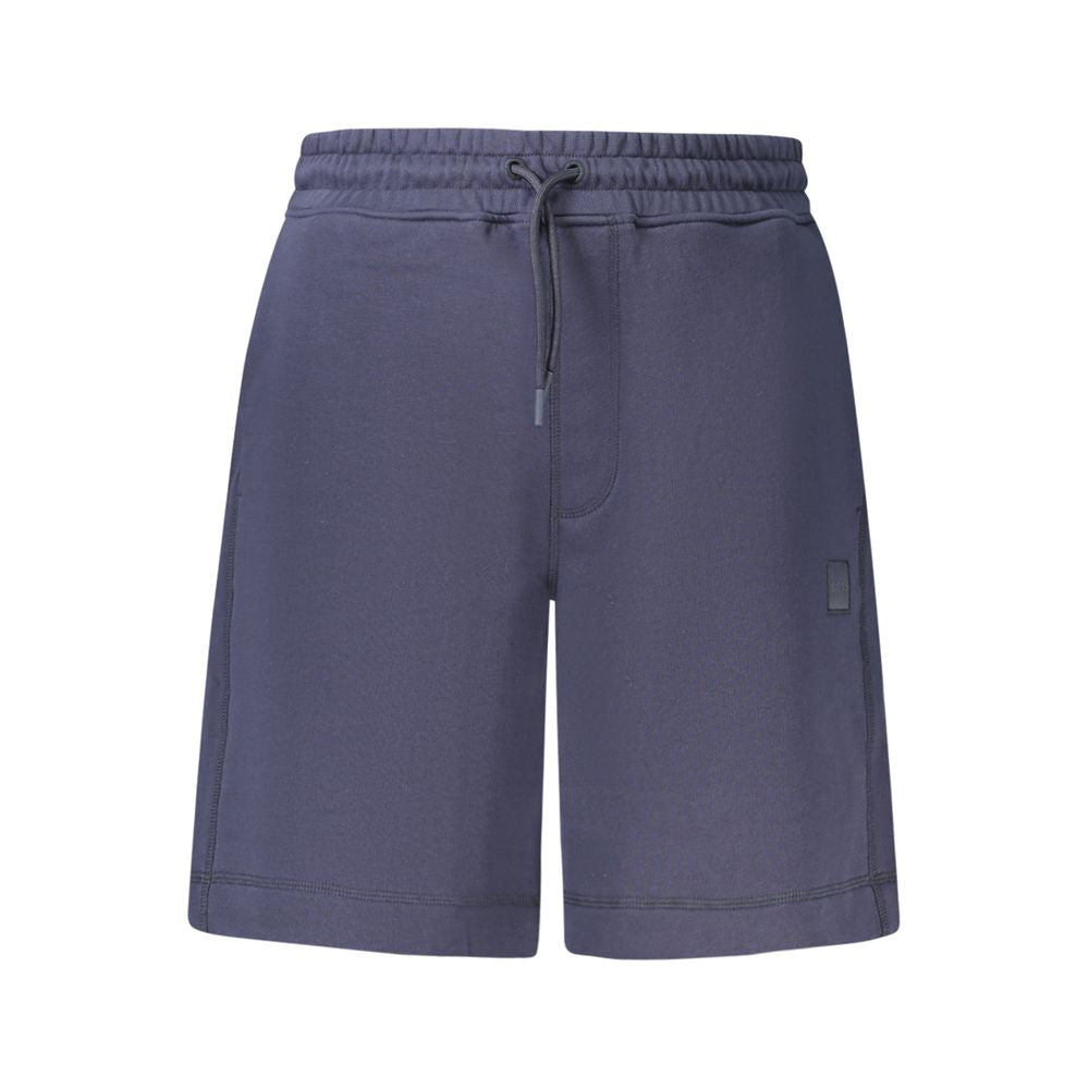 Hugo Boss Blu Cotton Men's Sweatpant