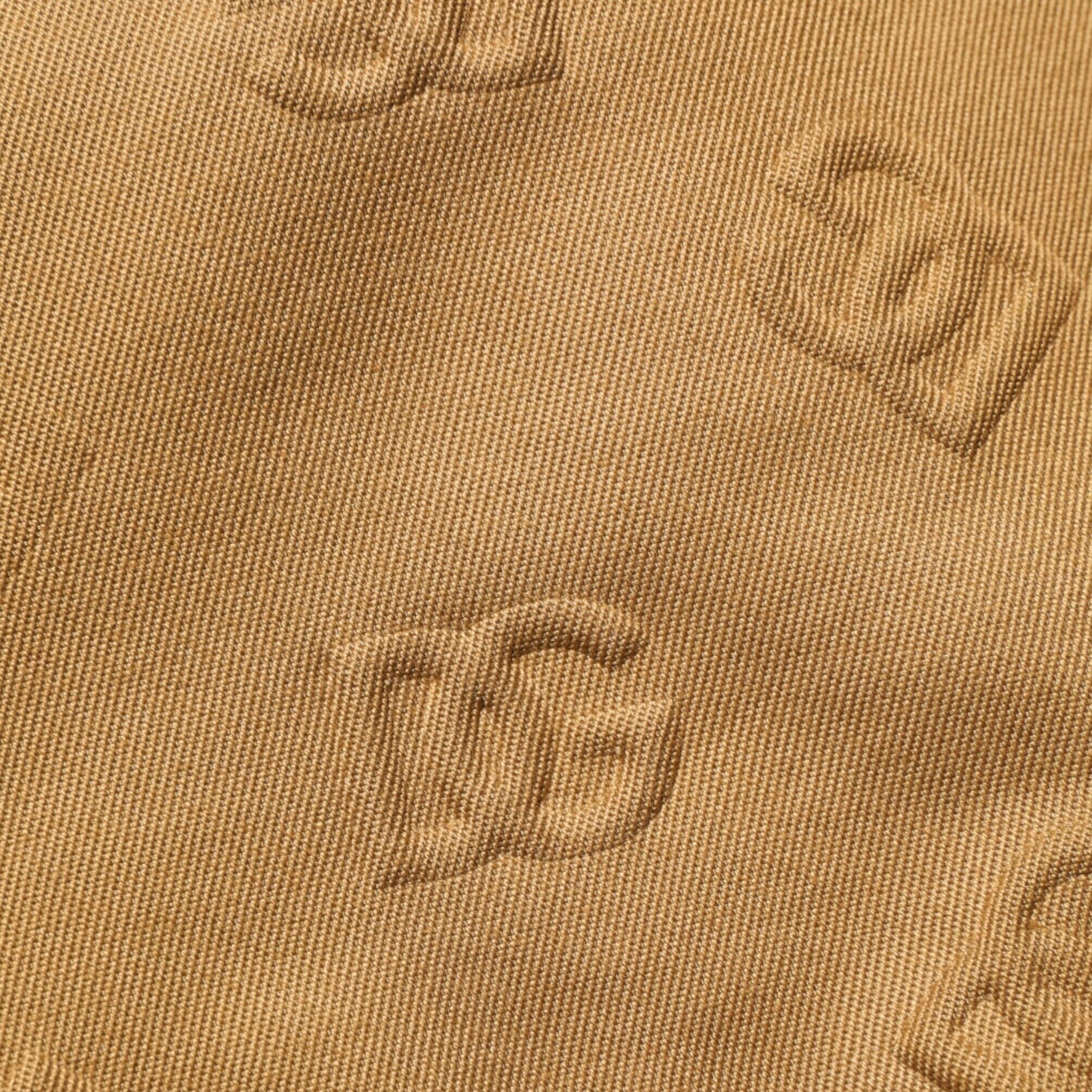 Dolce & Gabbana Brown Cotton Stretch Logo CargoBermuda Shorts