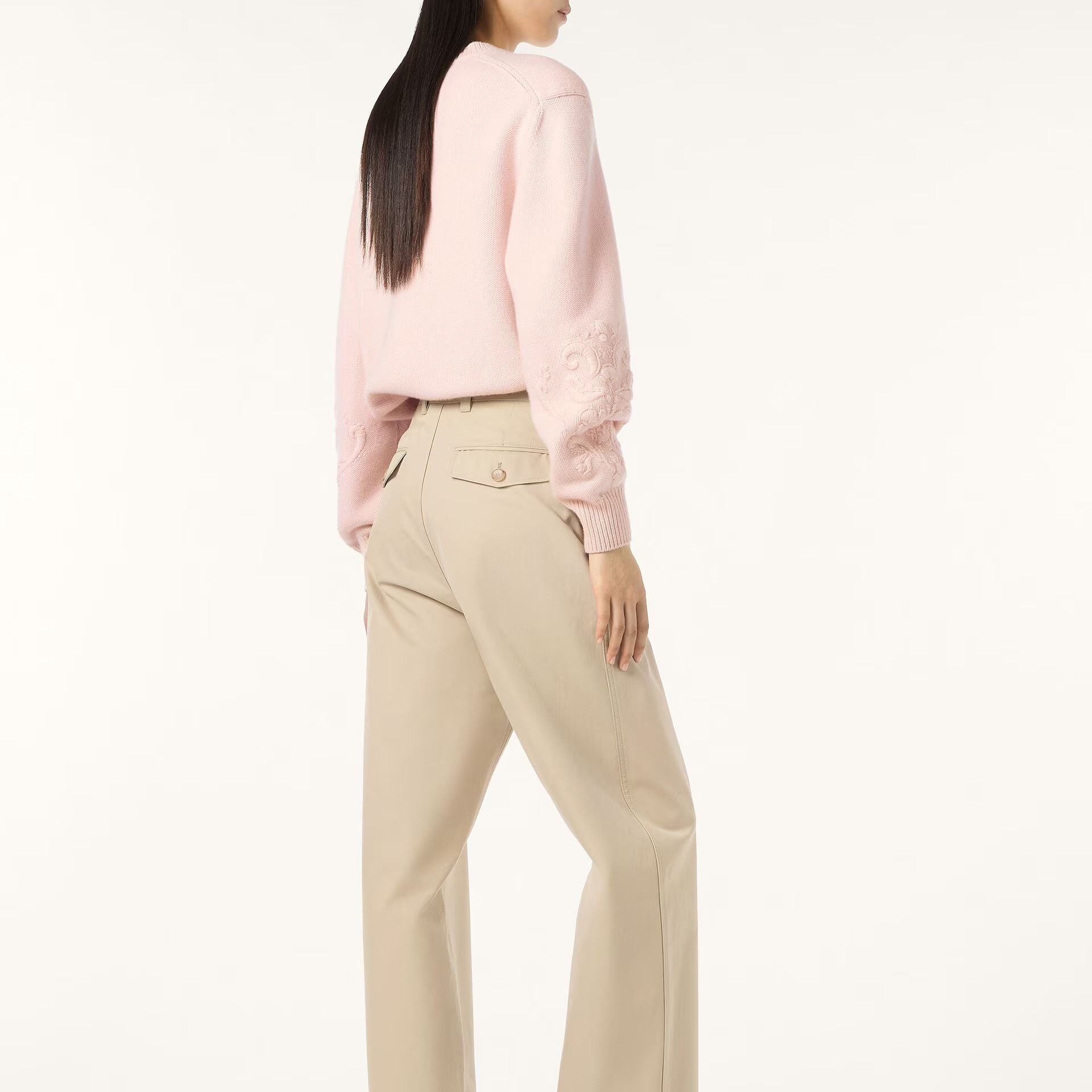 Loro Piana Classic Crewneck in Baby Cashmere