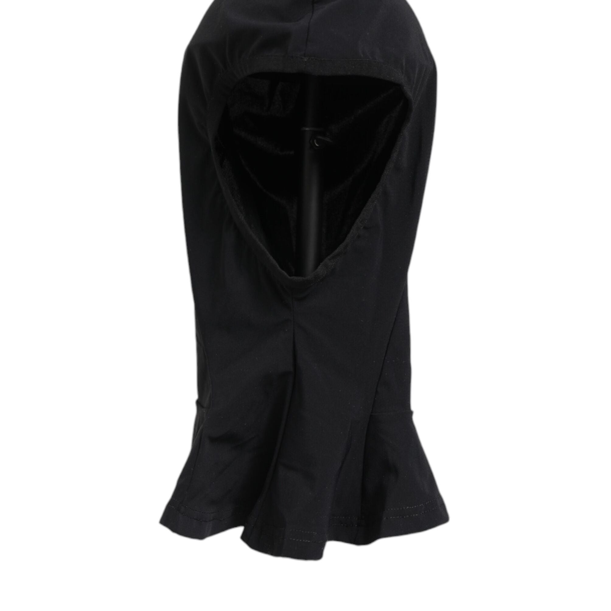 Dolce & Gabbana Black Nylon Elastane Balaclava Hood Face Cover Hat
