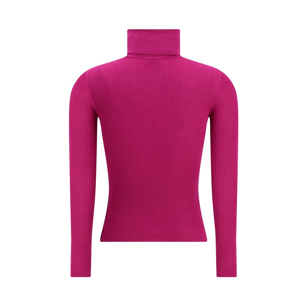 Saint Laurent Multicolor Wool Turtleneck