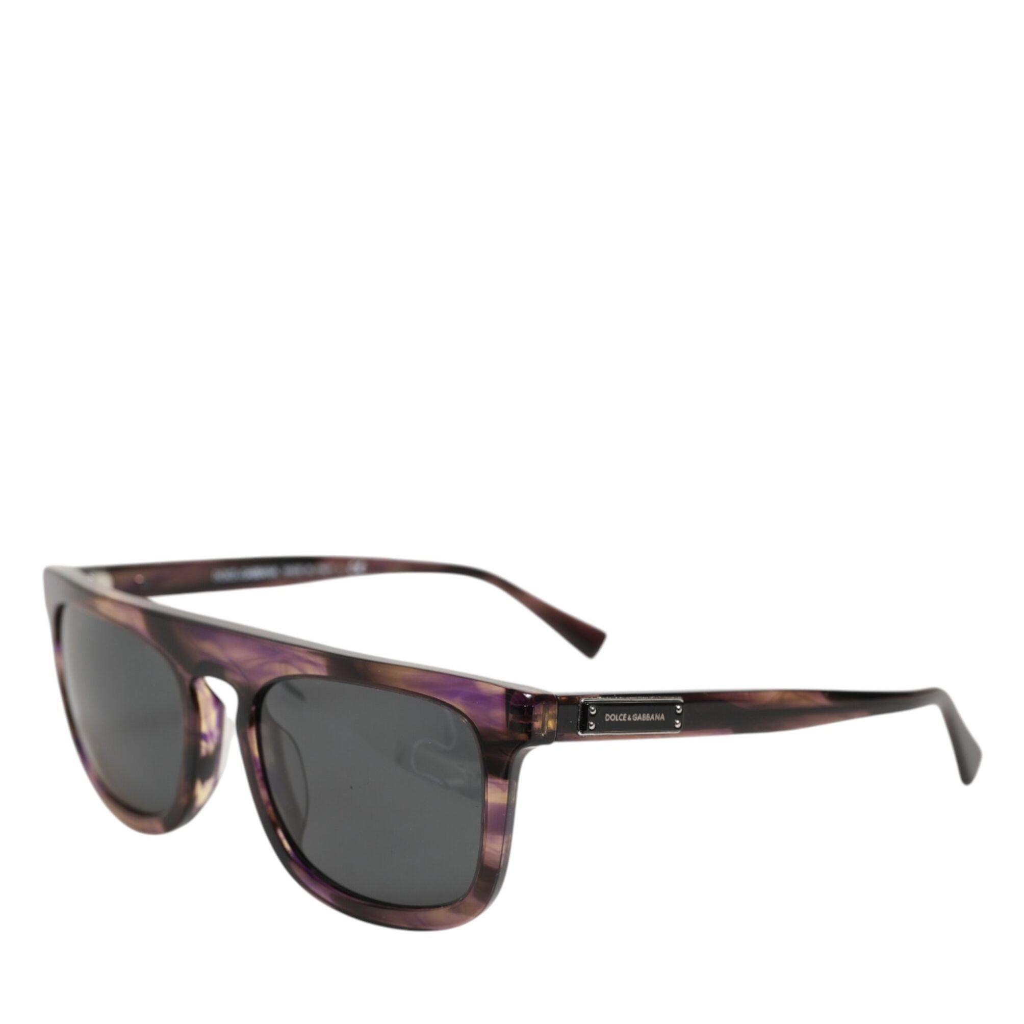 Dolce & Gabbana DG4390F Havana Full Rim Acetate Round Lenses Sunglasses