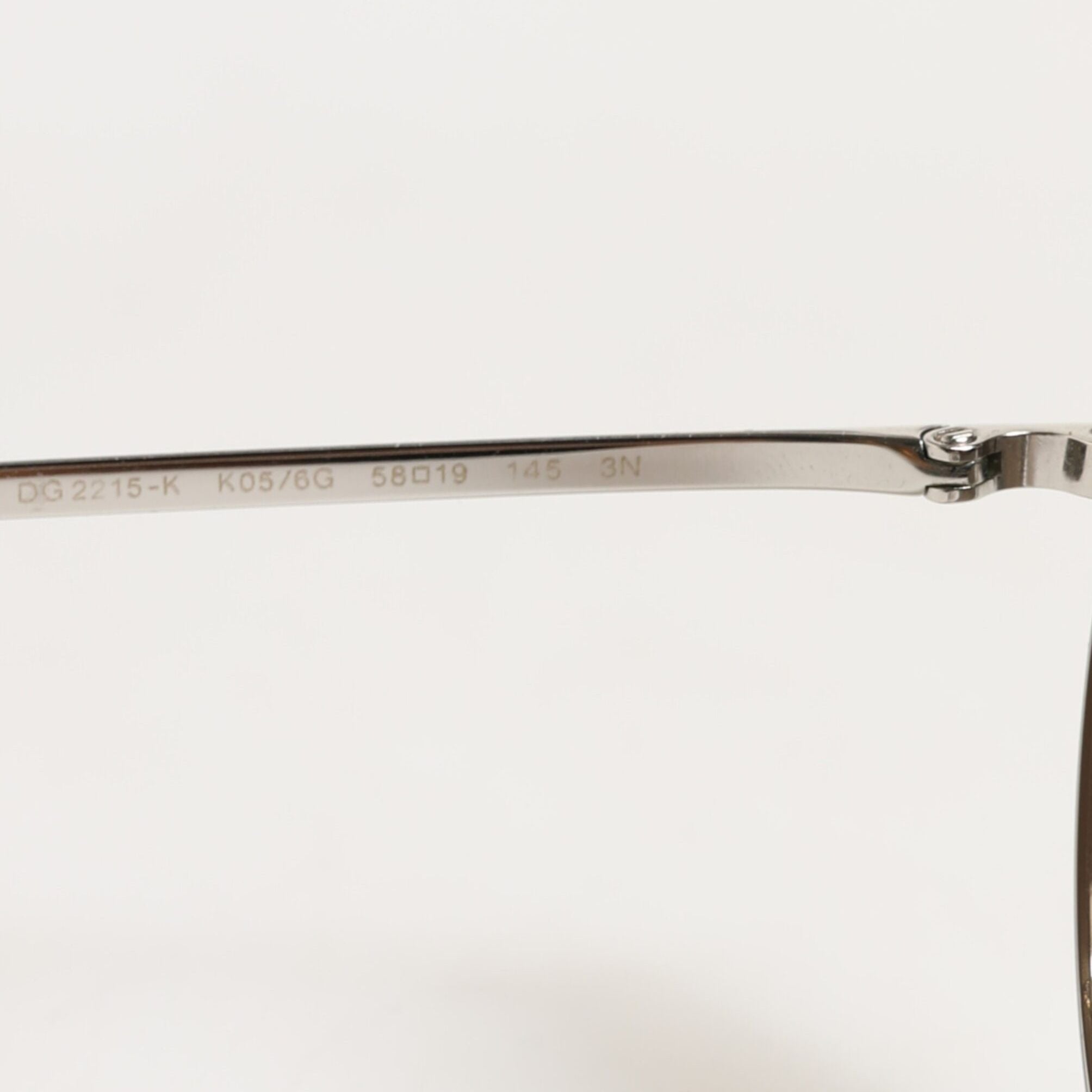 Dolce & Gabbana DG2215K Silver Metal Round Shades Eyewear Sunglasses