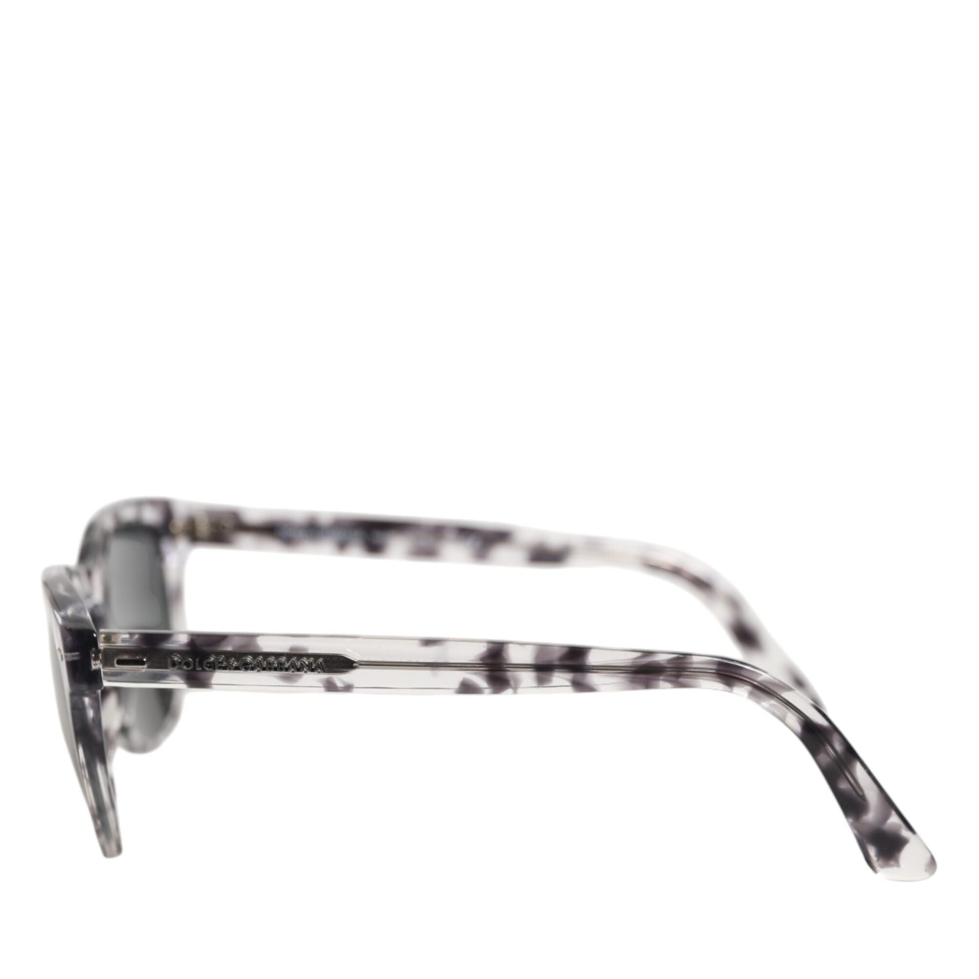 Dolce & Gabbana DG4254 Havana Clear Black Tinted Lenses Sunglasses