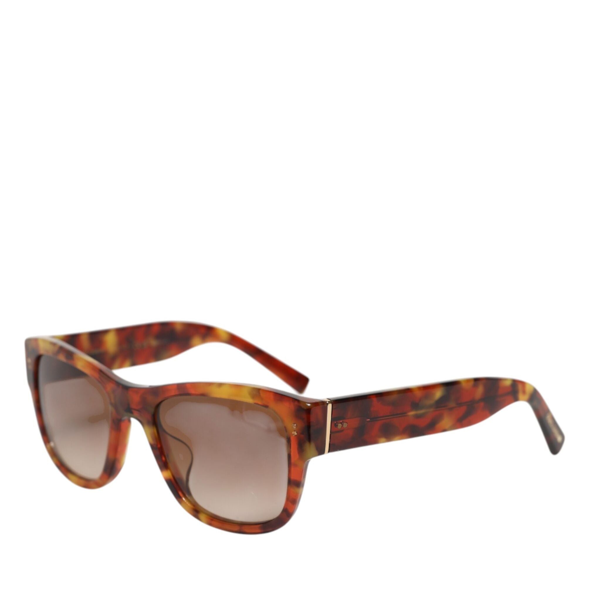 Dolce & Gabbana DG4338F Brown Havana Full Rim Round Lenses Sunglasses