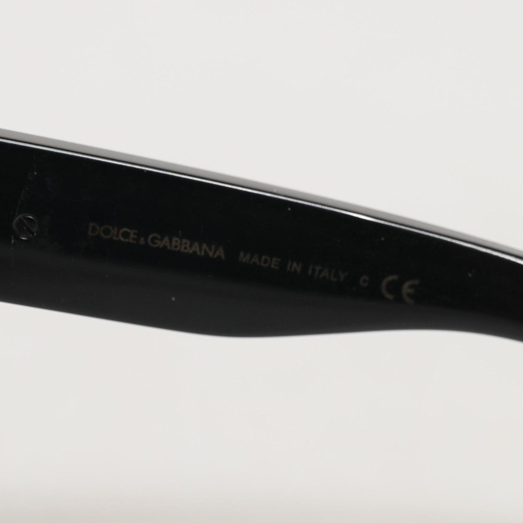 Dolce & Gabbana DG6162 Shield Black Yellow White Polyamide Sunglasses