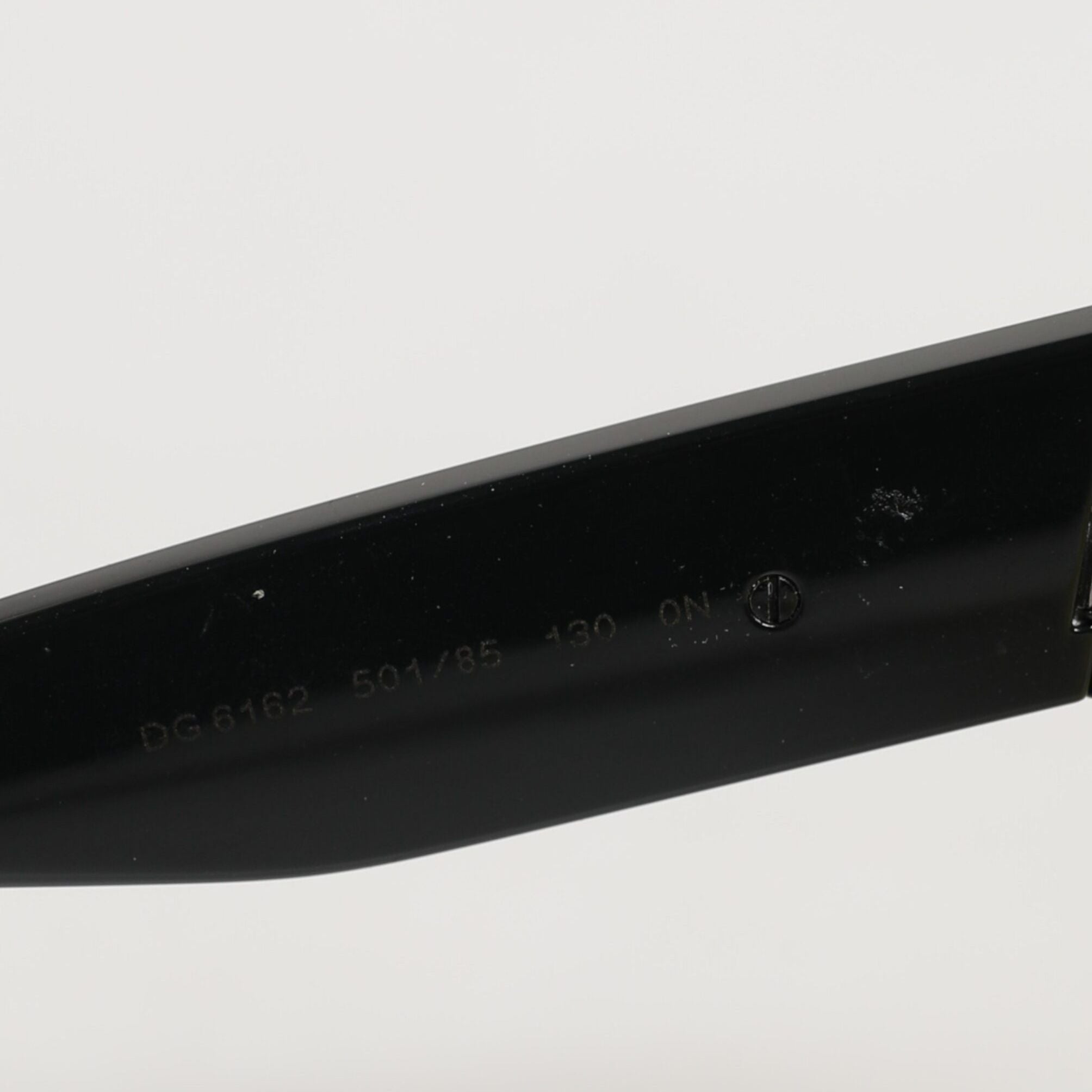 Dolce & Gabbana DG6162 Shield Black Yellow White Polyamide Sunglasses