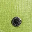 Dolce & Gabbana Green Leather Handbag Clutch Mini Purse Pouch Tablet Case