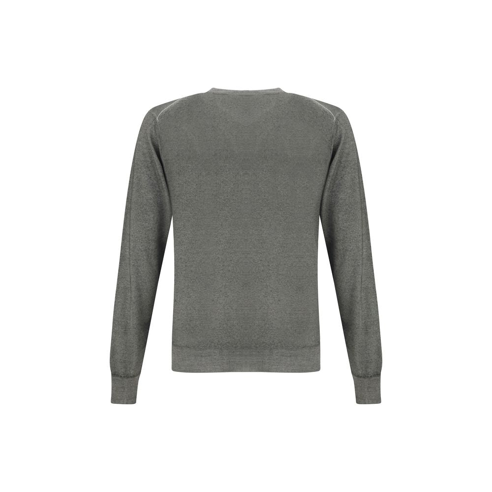Cruciani Gray Cashmere Sweater