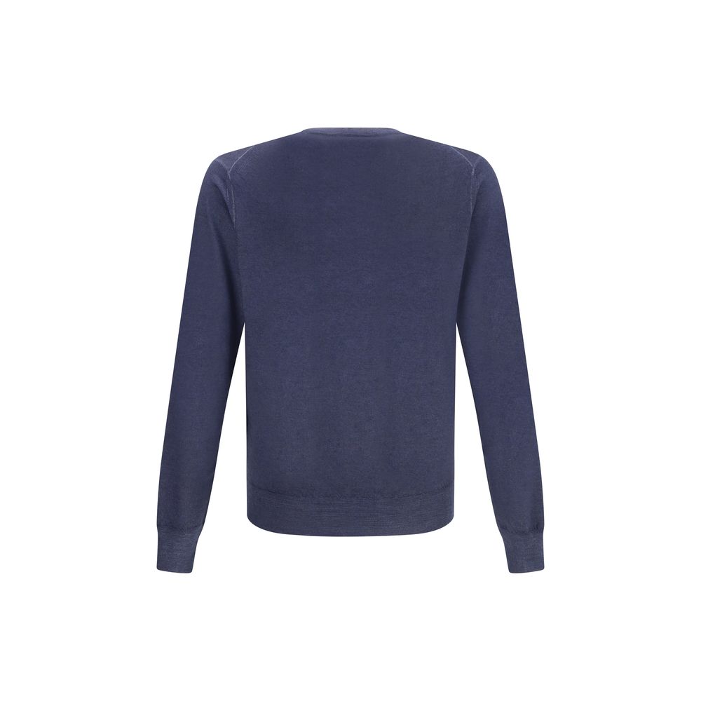 Cruciani Bicolor Cashmere Sweater