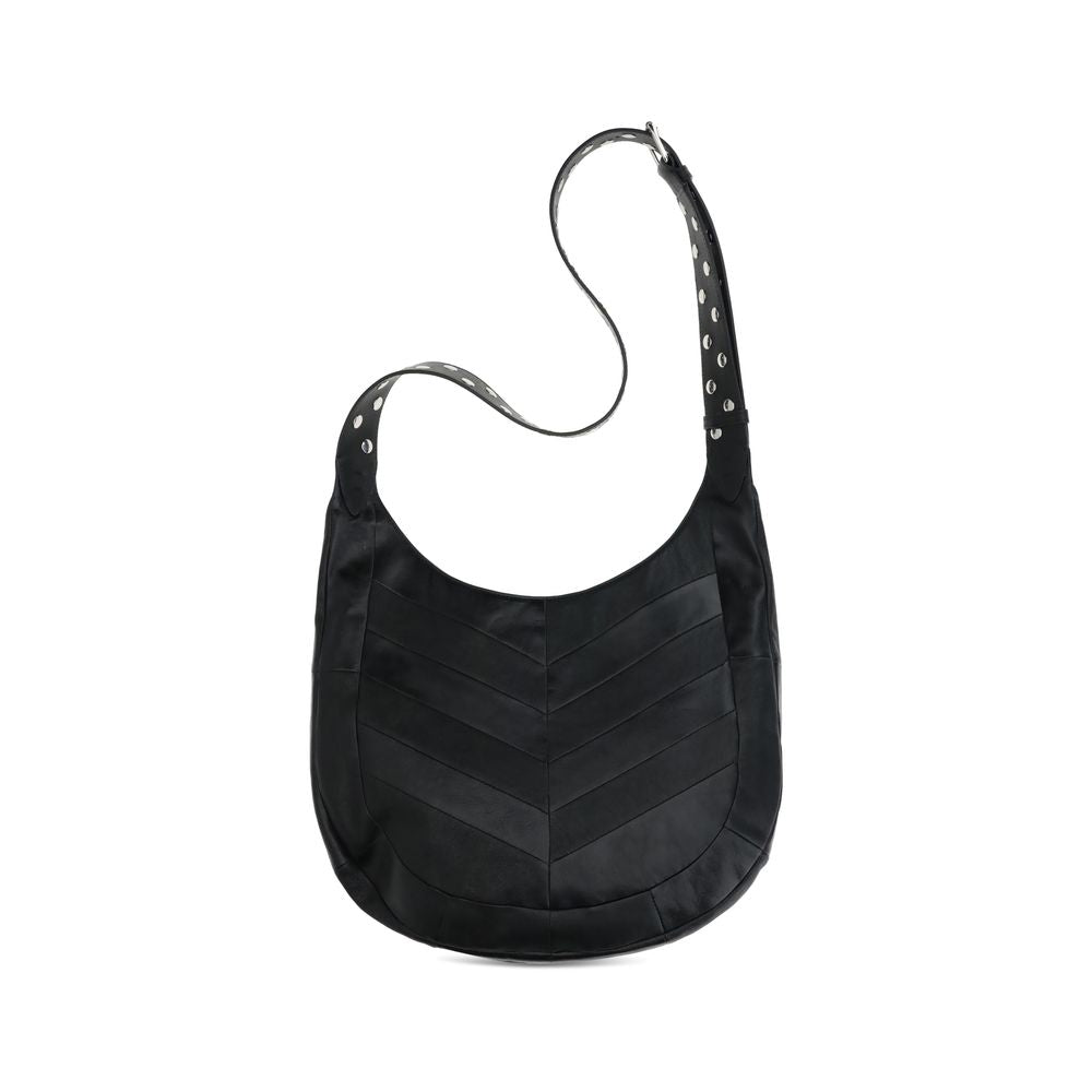 Valentino Garavani Black Lamb Ovis Aries Aries Shoulder Bag