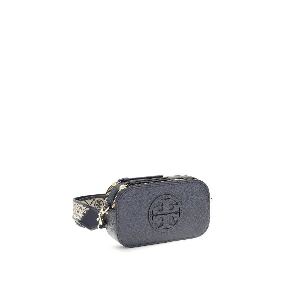 Tory Burch Blue Leather Shoulder Bag