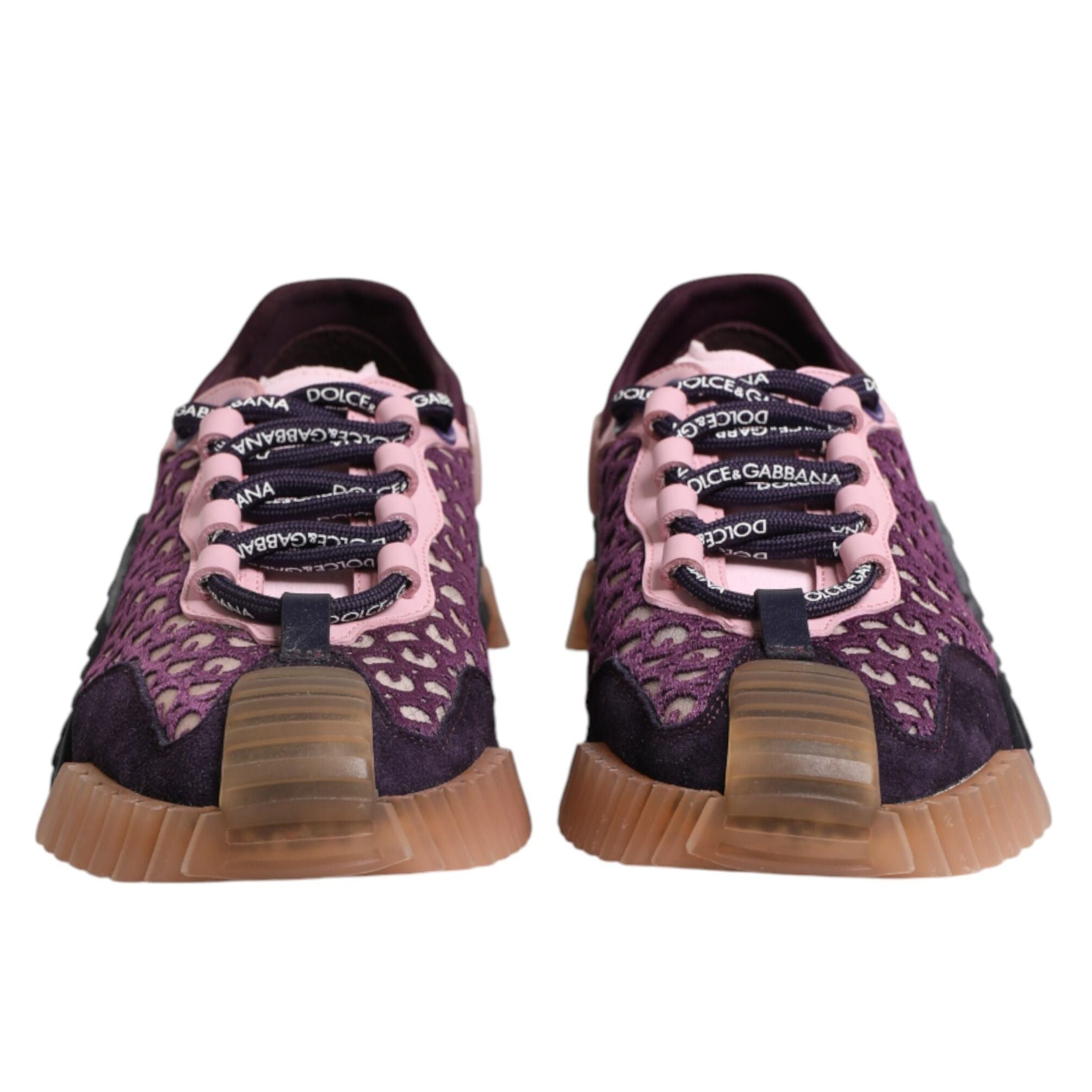 Dolce & Gabbana Multicolor Logo Low Top NS1 Sneakers Shoes
