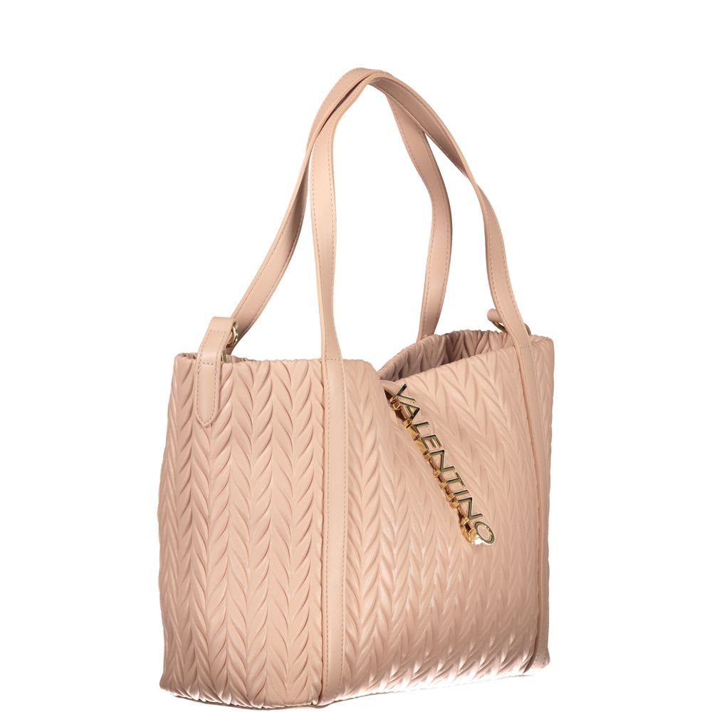 Mario Valentino Rosa Polyurethane Women Shoulder Bag