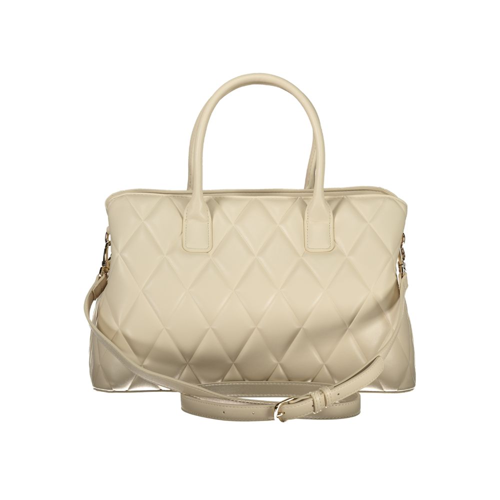 Mario Valentino Beige Polyurethane Women Handbag