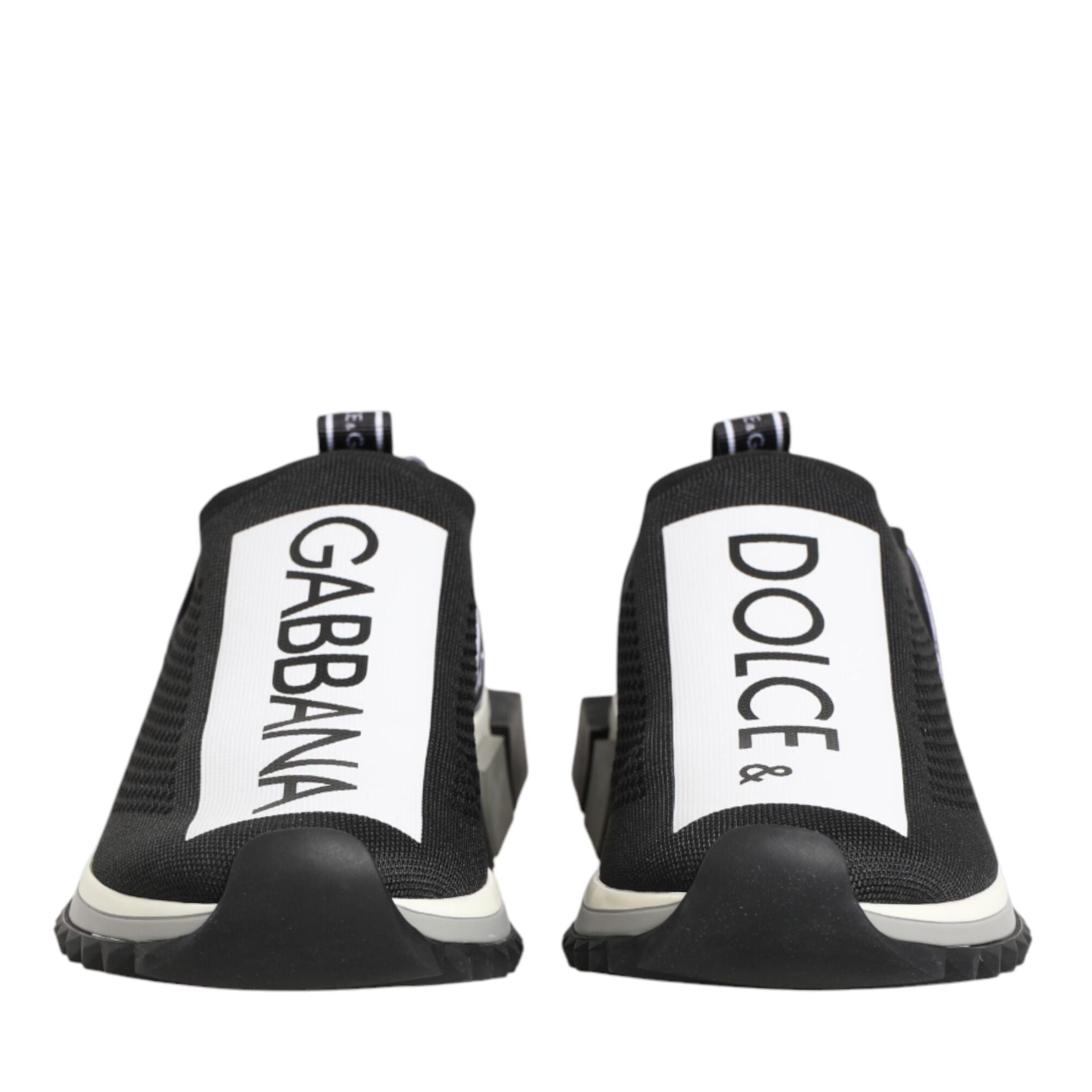 Dolce & Gabbana Black Slip On Sorrento Men Sneakers Shoes