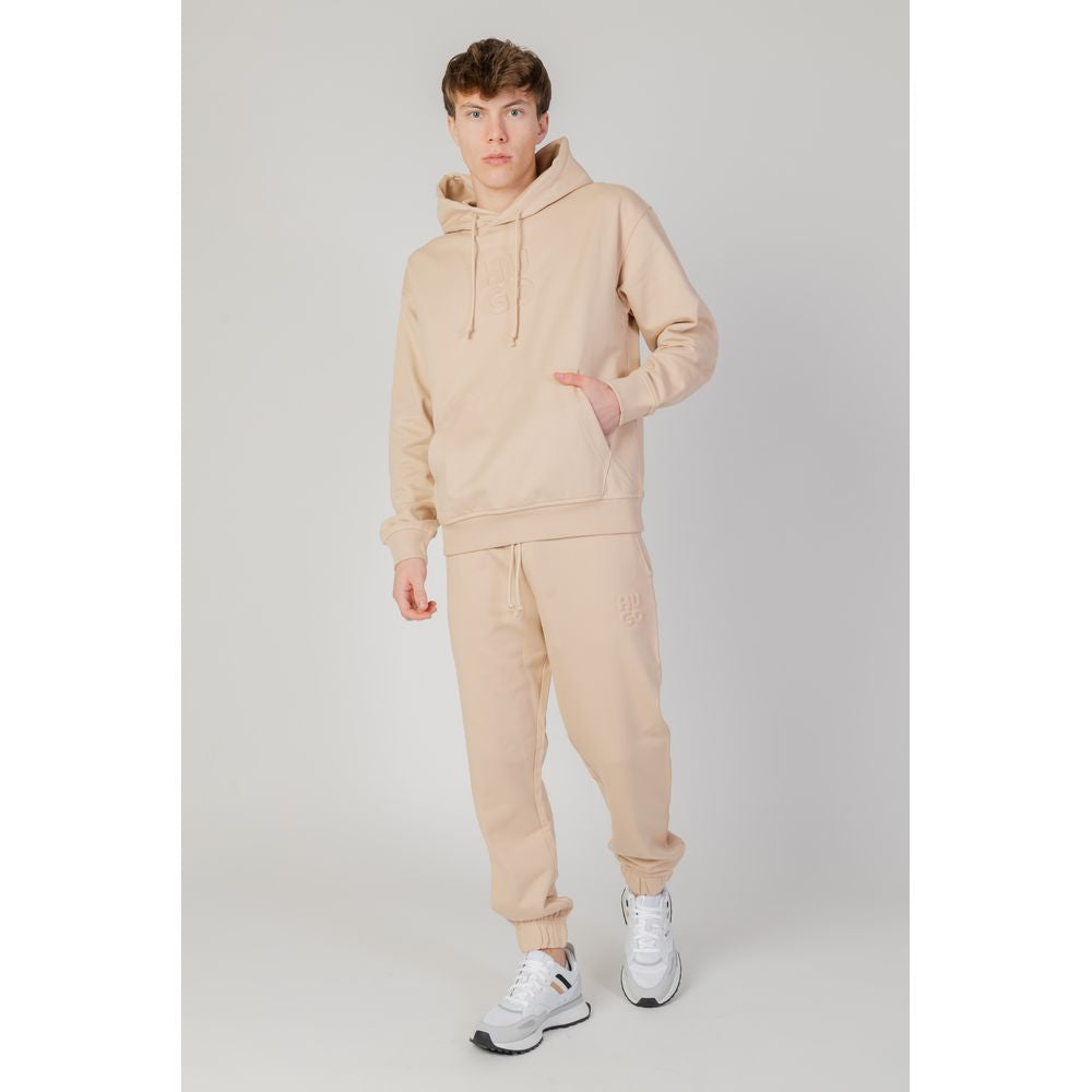 Hugo Boss Beige Cotton Joggers (Workout Pants)