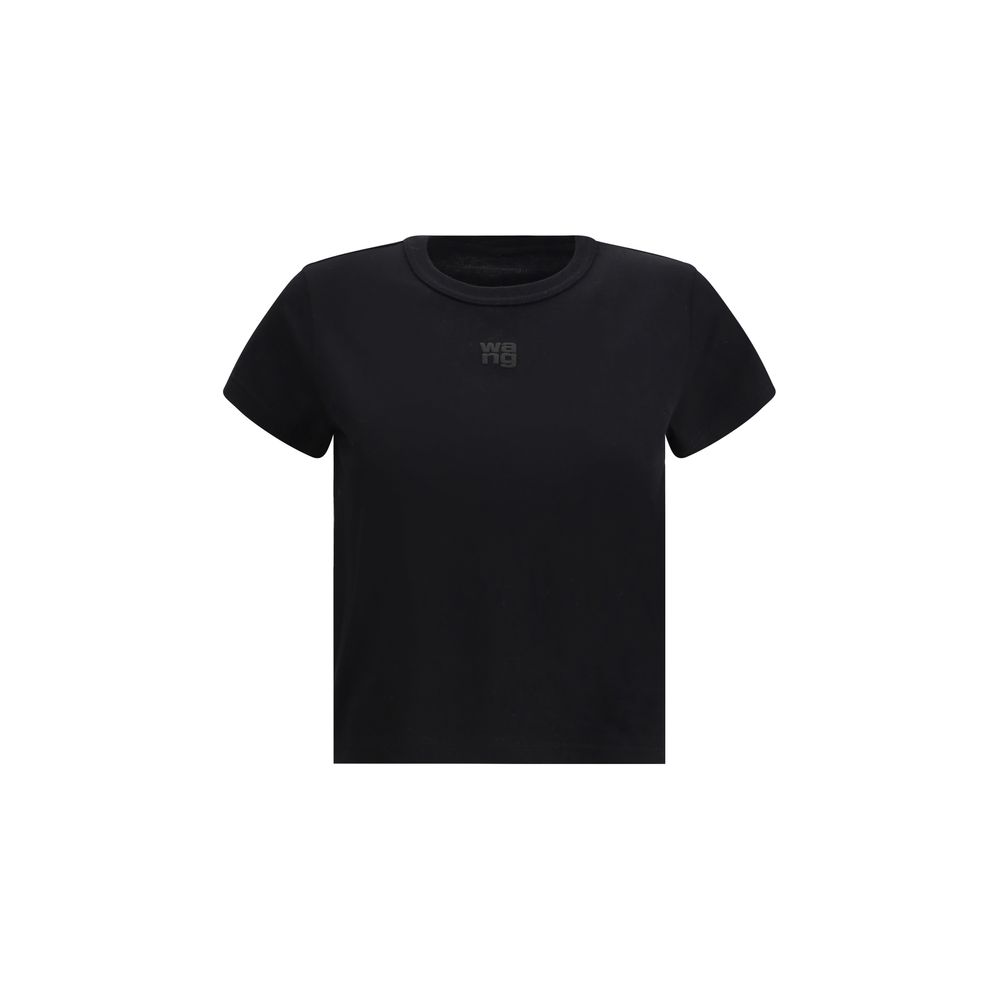 Alexander Wang Black Cotton T-Shirt