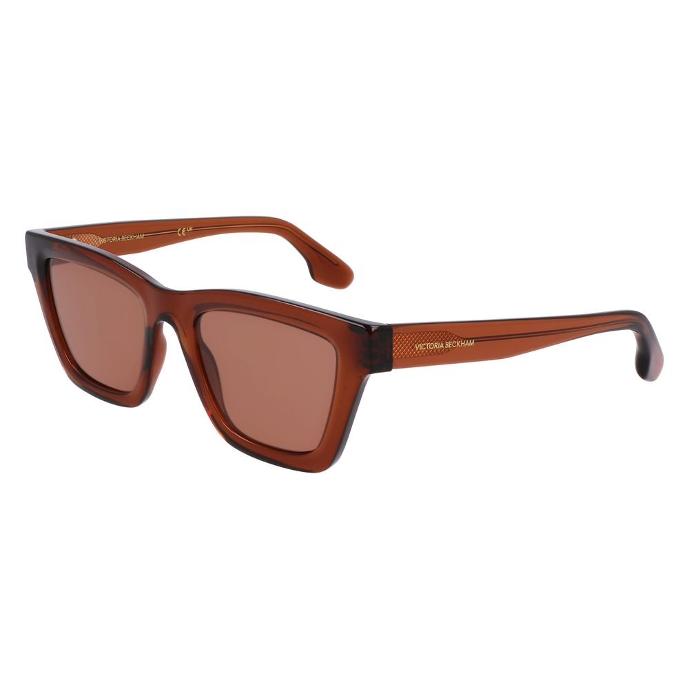 Victoria Beckham Brown Injected Sunglasses