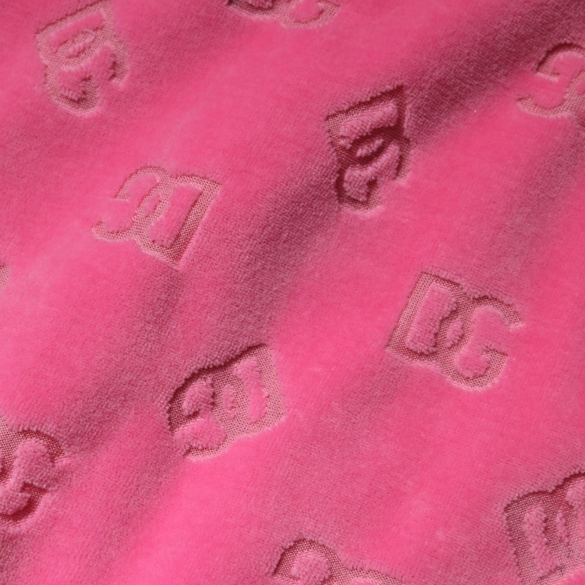 Dolce & Gabbana Pink Logo Monogram Long Sleeve Jumpsuit Dress