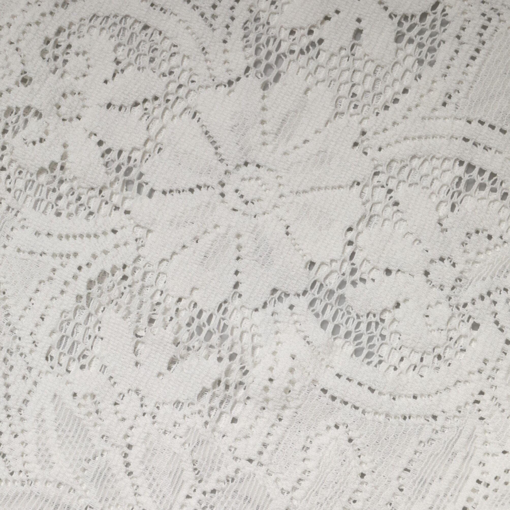Dolce & Gabbana White Embroidery Lace Cotton Blouse Top