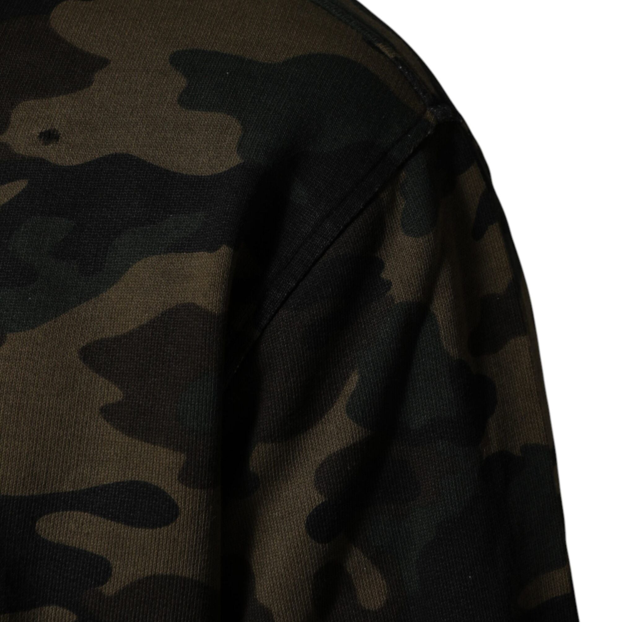 Dolce & Gabbana Multicolor Camouflage Men Sweatshirt Sweater
