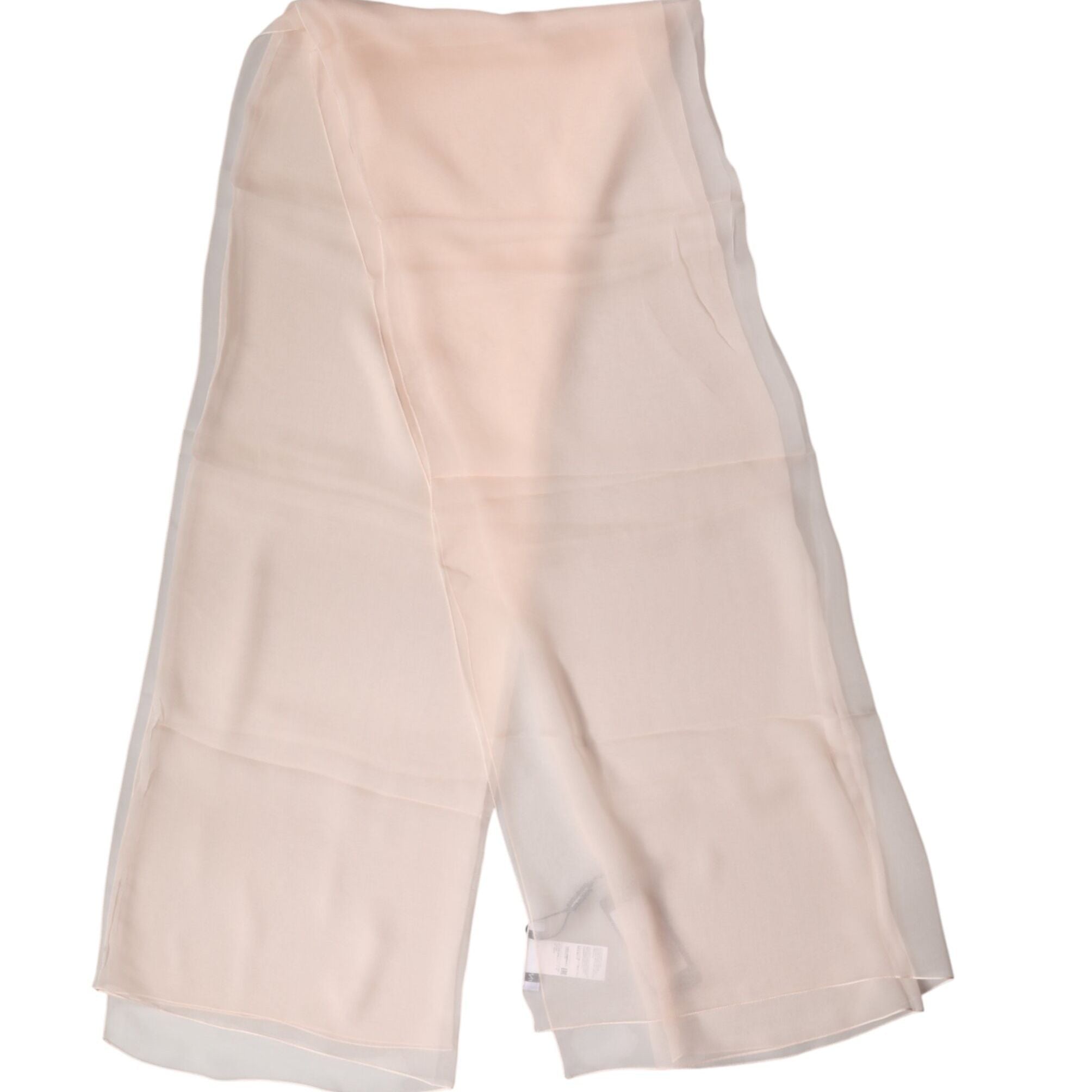 Dolce & Gabbana Light Pink Stole Silk Neck Wrap Shawl Scarf