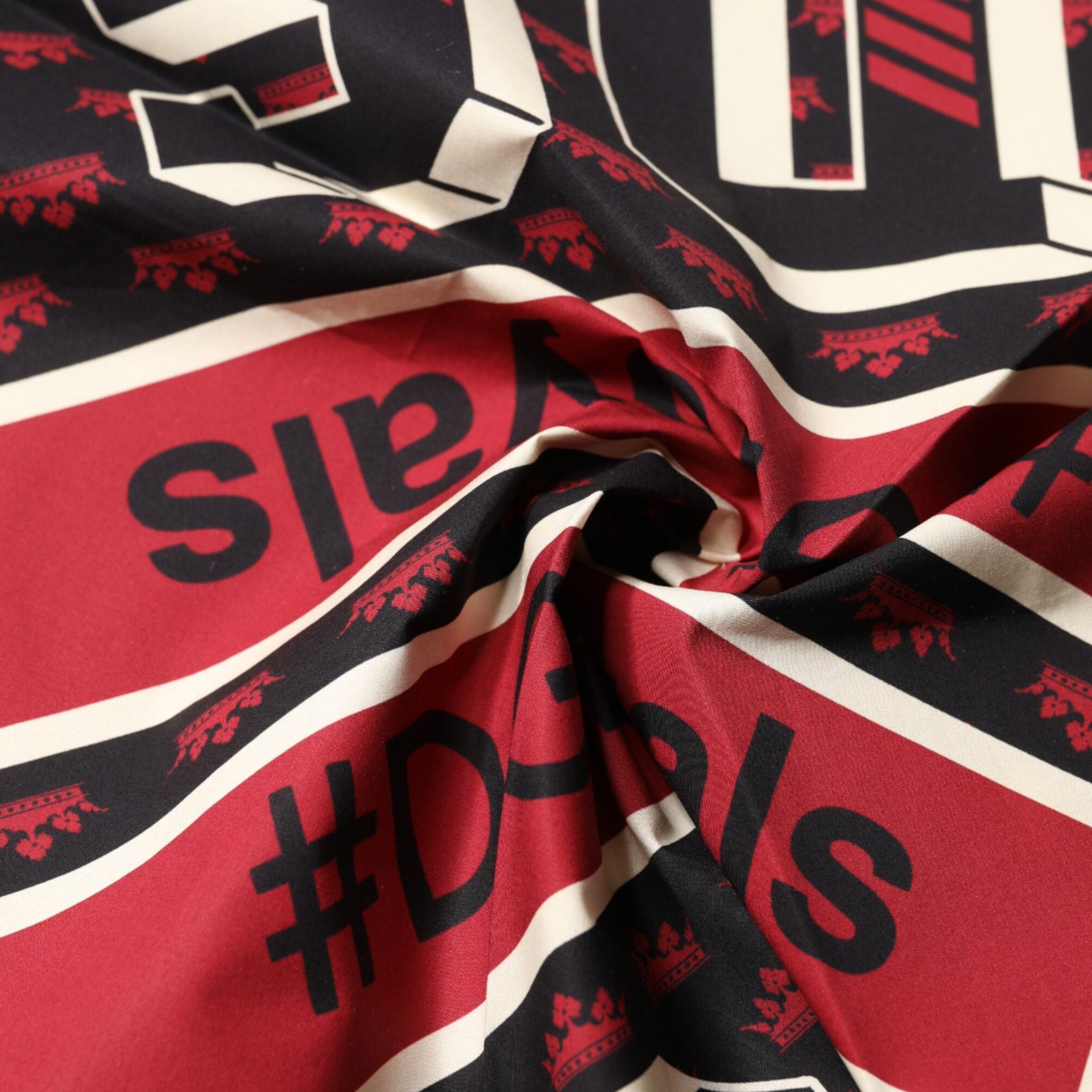 Dolce & Gabbana Multicolor #DGRoyals Square Foulard 50cm x 49.5cm Scarf