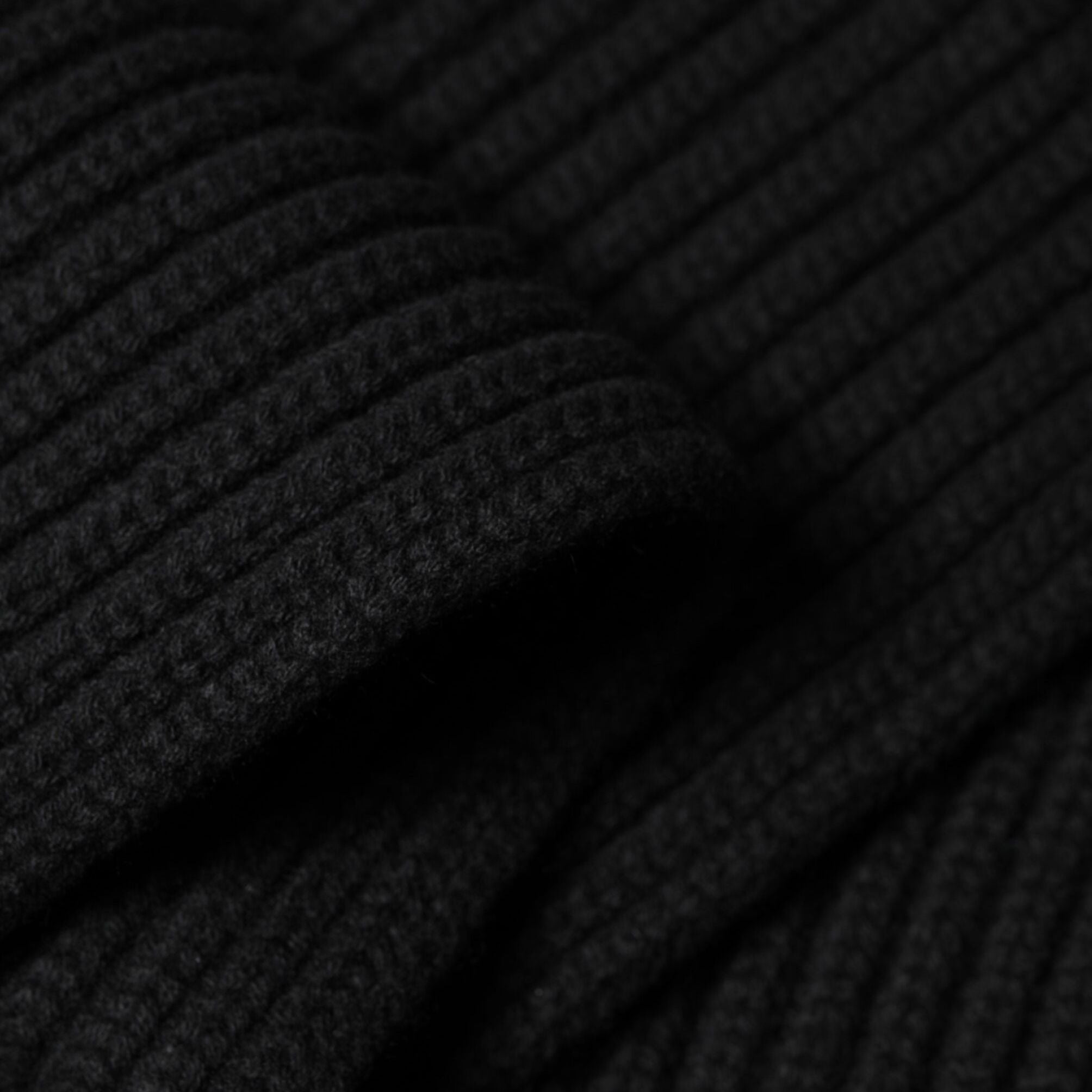Dolce & Gabbana Black Cashmere Knit Neck Wrap Shawl 202cm x 26cm Scarf