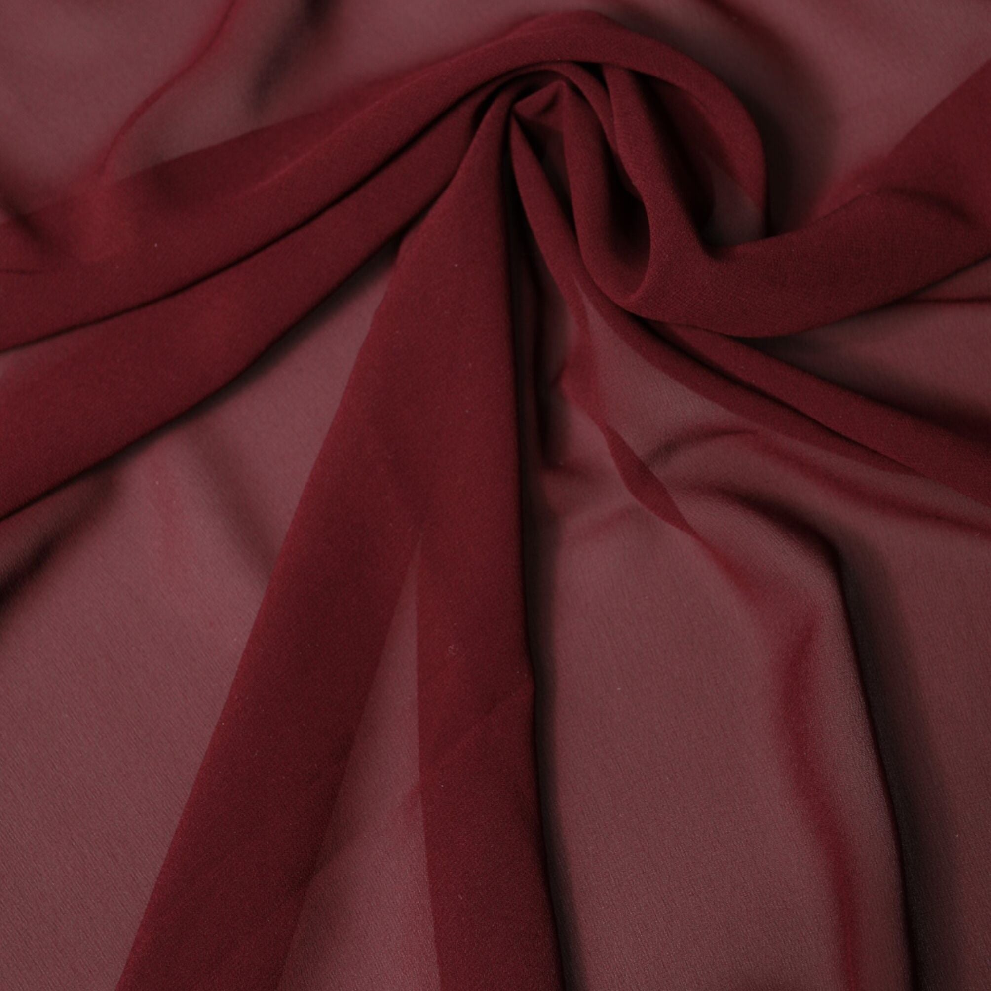 Dolce & Gabbana Maroon Silk Stole Neck Wrap Shawl Men 200cm x 130cm Scarf