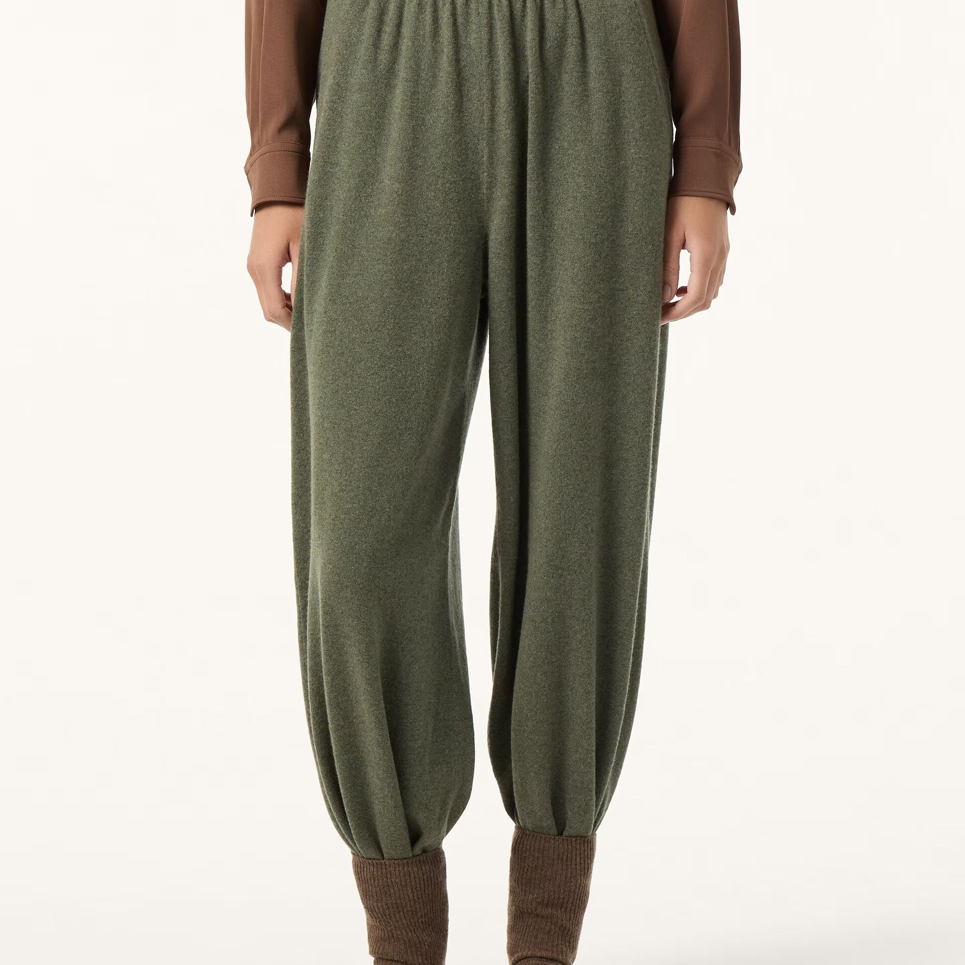 Loro Piana Classic Trousers in Baby Cashmere