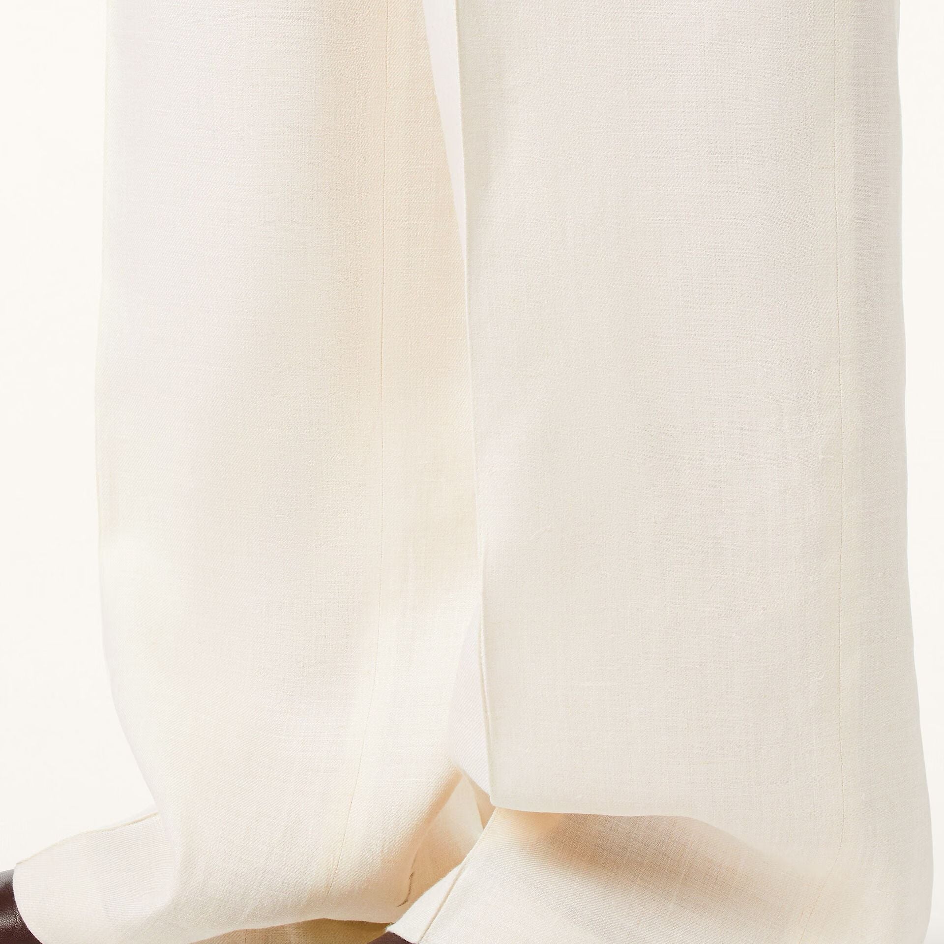 Loro Piana Lodger Trousers in Linen, Virgin Wool