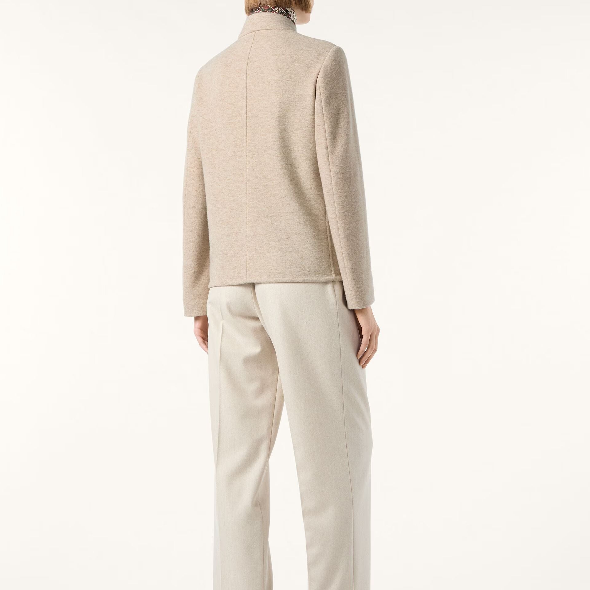 Loro Piana Spagna Mini Jacket in Jersey Novalis