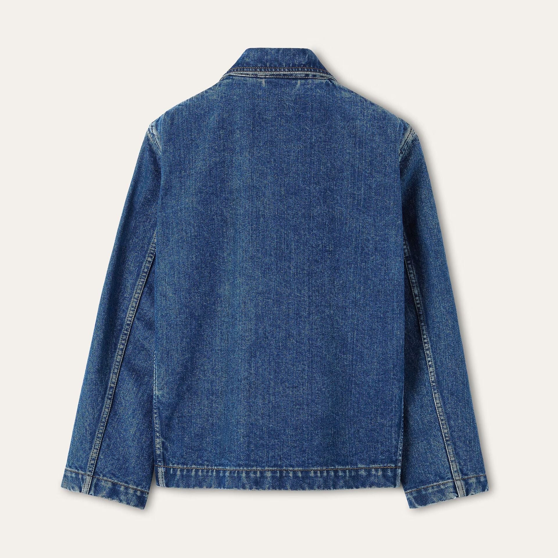 Loro Piana Nichi Jacket in Denim Silk