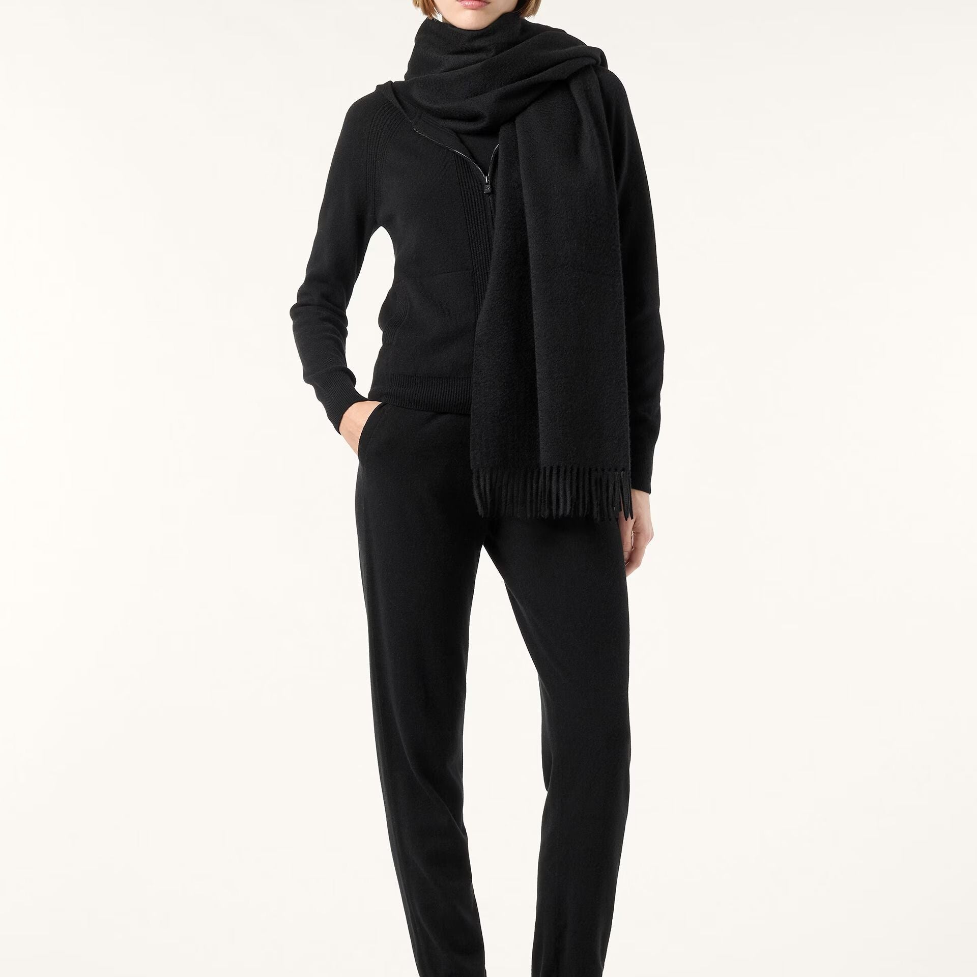 Loro Piana Merano Bomber in Baby Cashmere