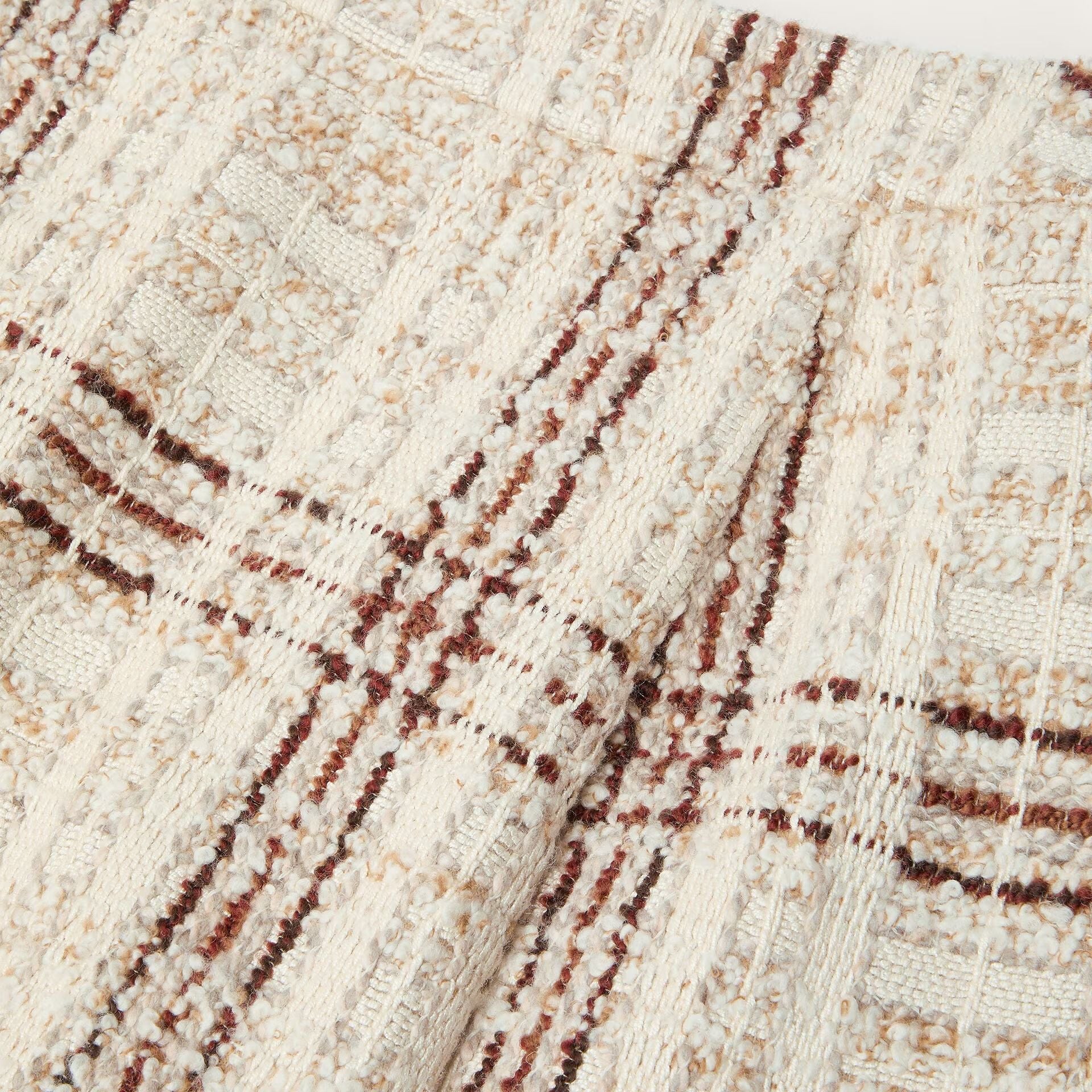 Loro Piana Stefanie Skirt in Virgin Wool, Cashmere, Silk