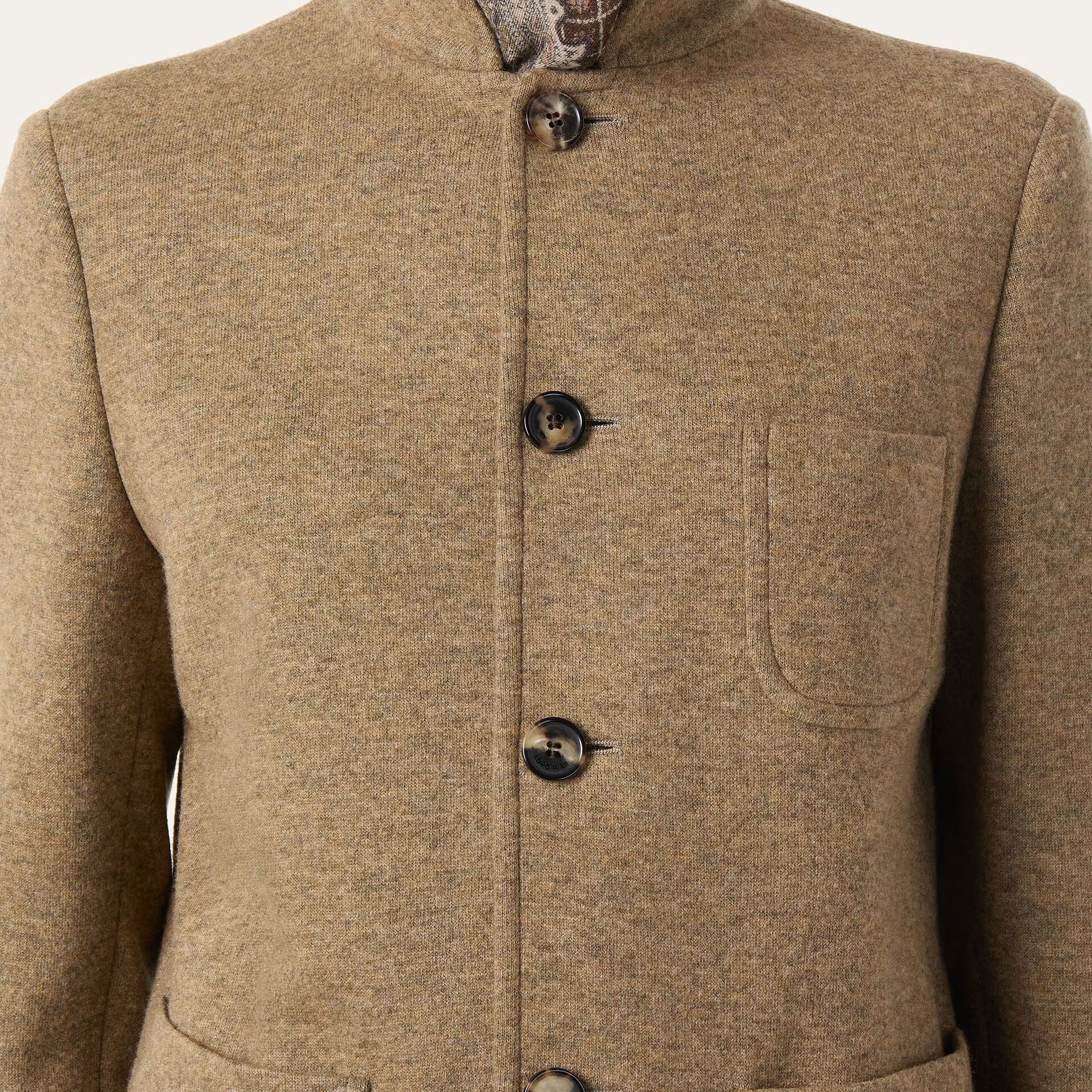 Loro Piana Spagna Mini Jacket in Jersey Novalis