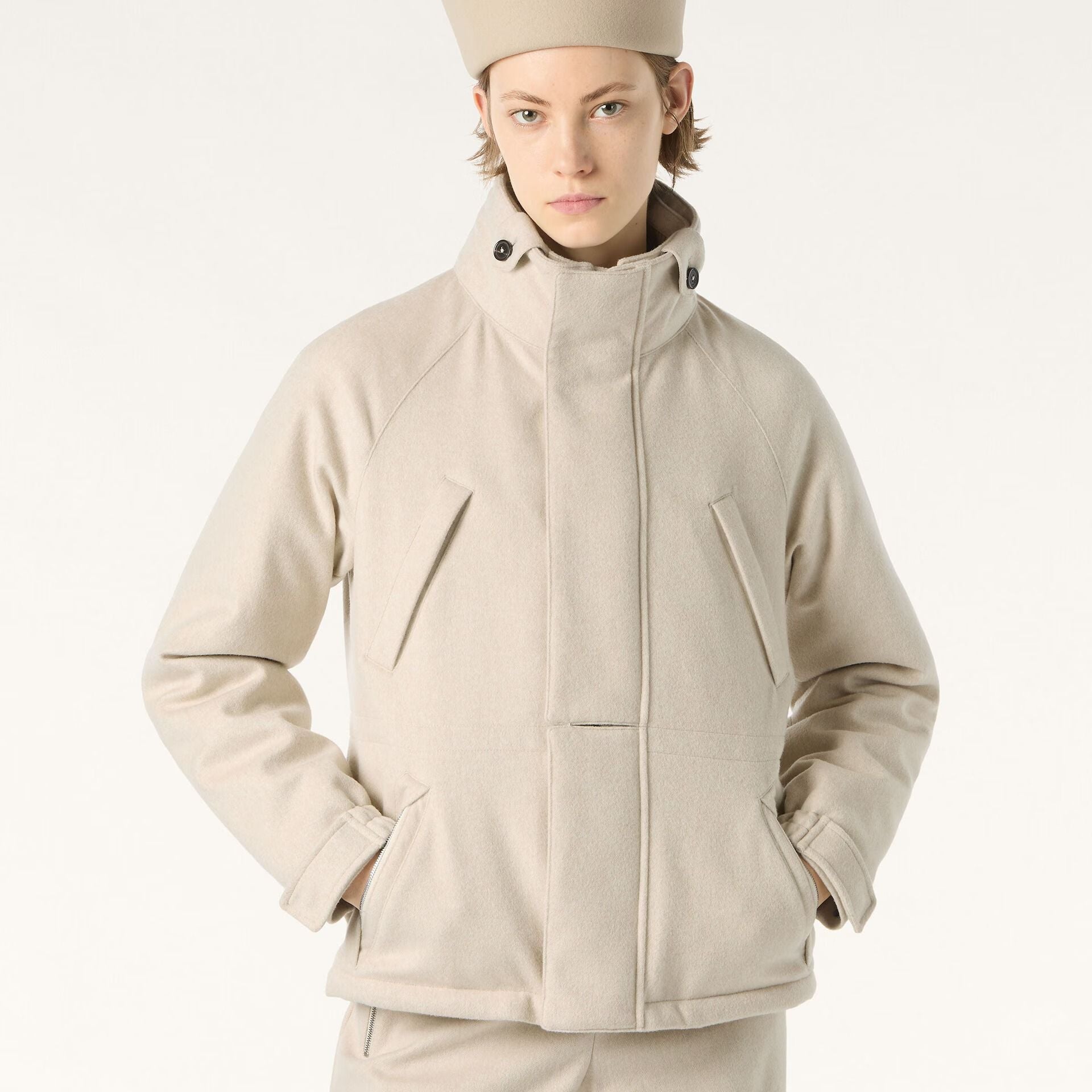 Loro Piana Icer Mini Jacket in Cashmere - Storm System®