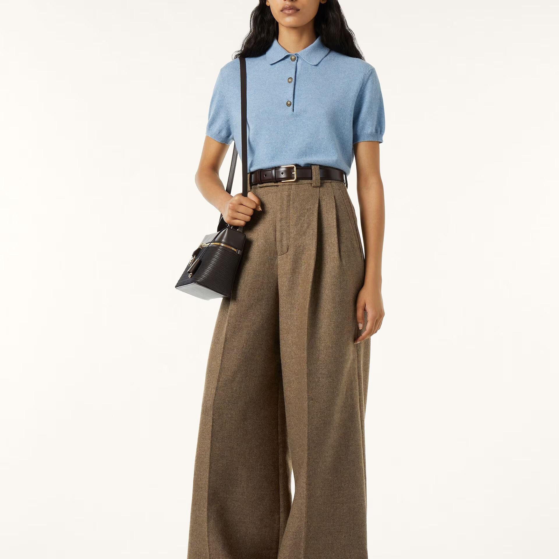 Loro Piana Classic Polo Shirt in Baby Cashmere