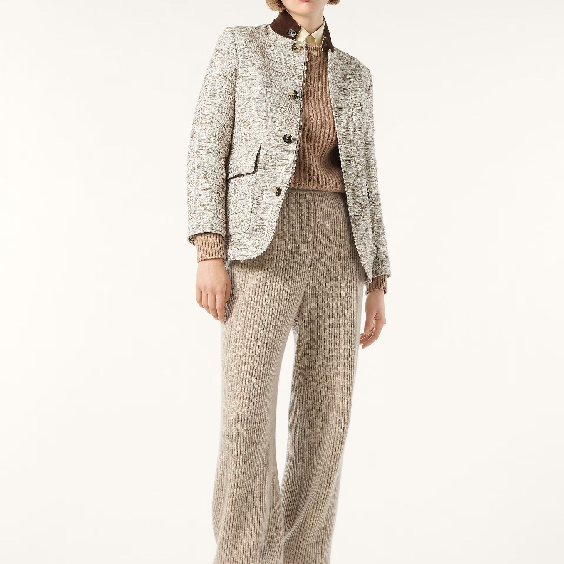 Loro Piana Plane Tree Trousers in Baby Cashmere