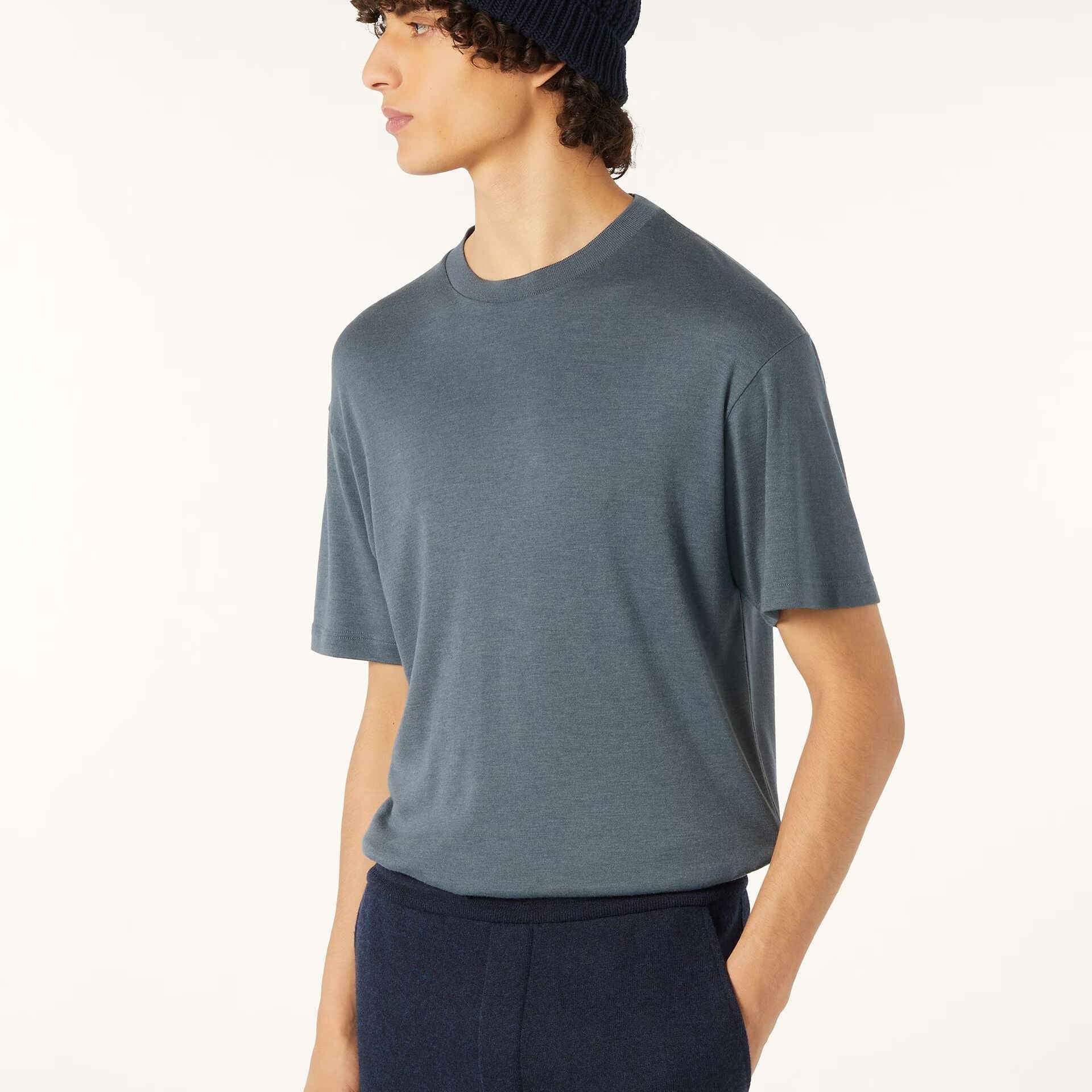 Loro Piana Philion T-shirt in Cashmere, Silk