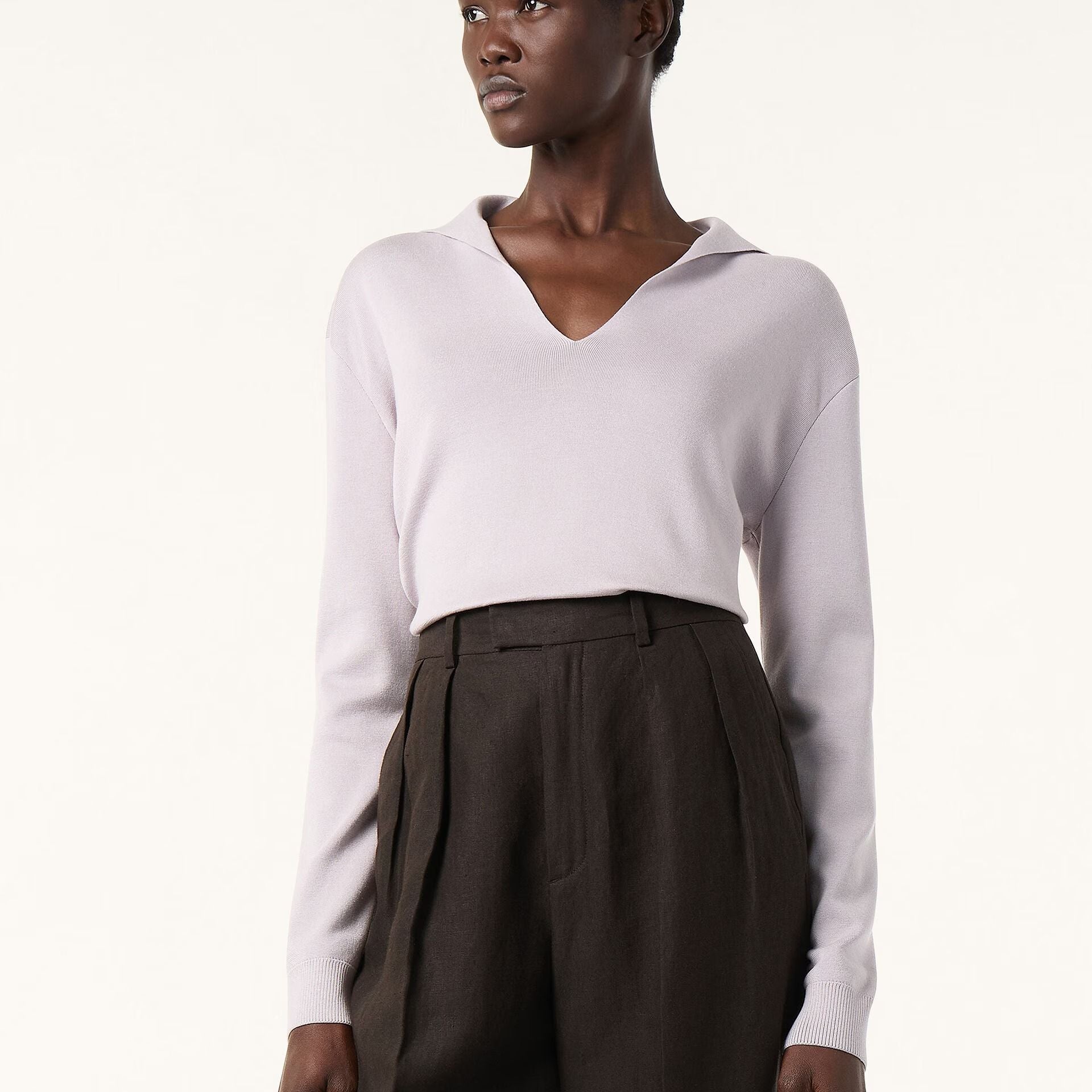 Loro Piana Siena Polo Shirt in Silk, Cotton