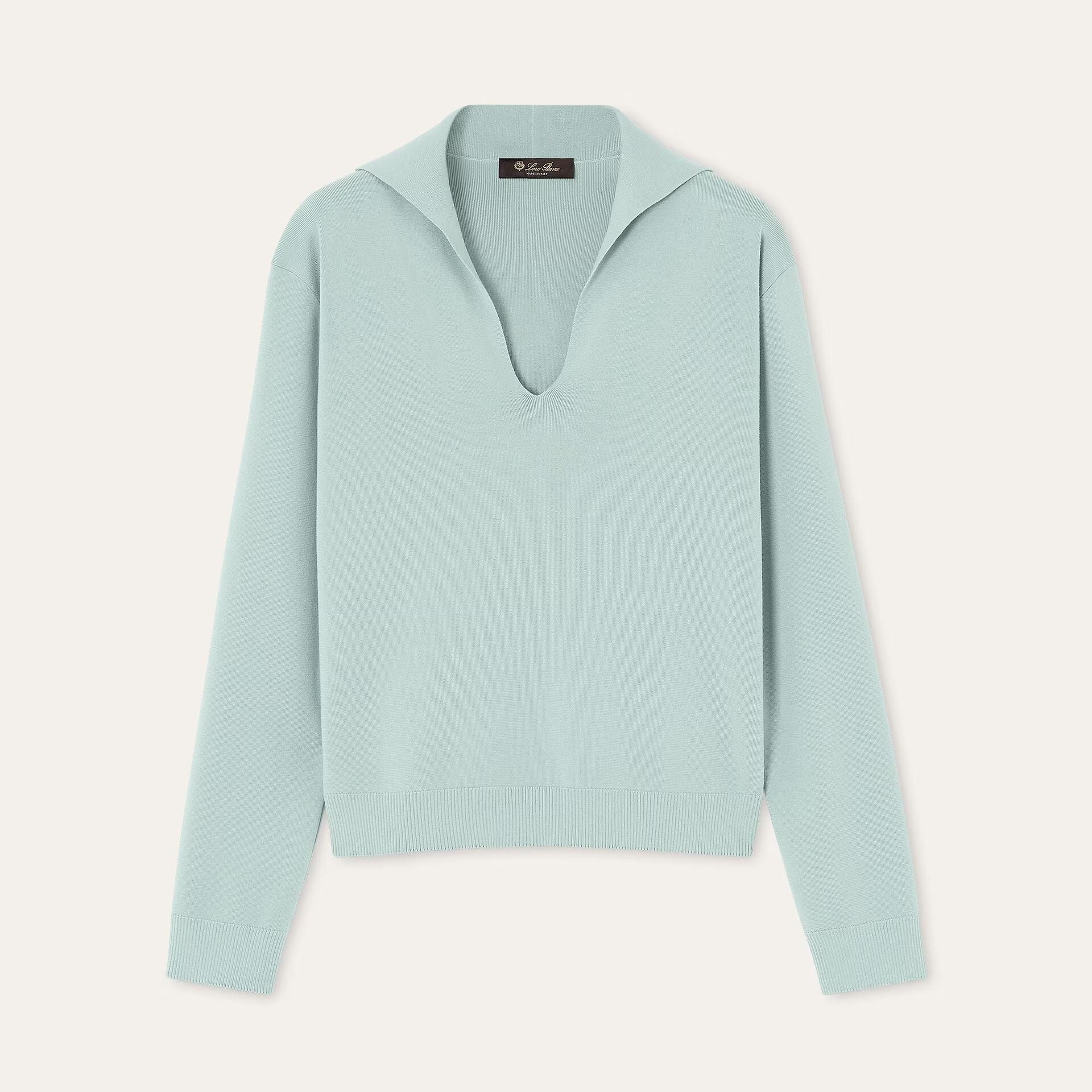 Loro Piana Siena Polo Shirt in Silk, Cotton