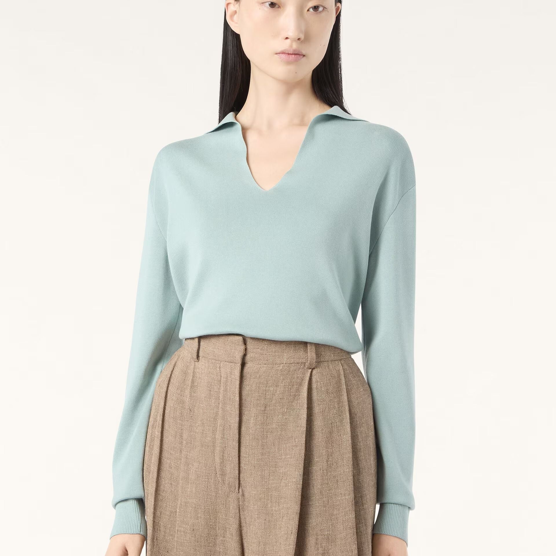 Loro Piana Siena Polo Shirt in Silk, Cotton