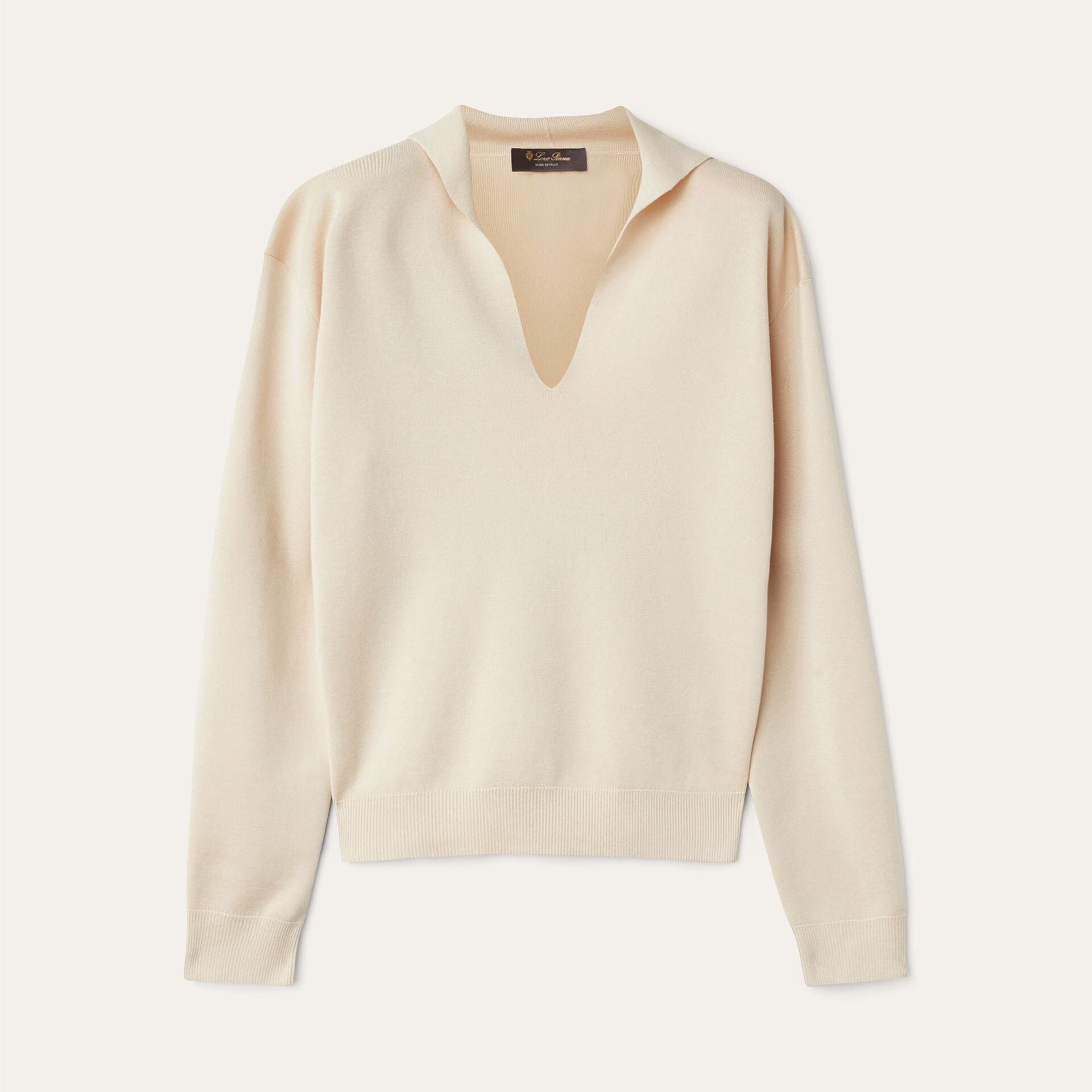 Loro Piana Siena Polo Shirt in Silk, Cotton