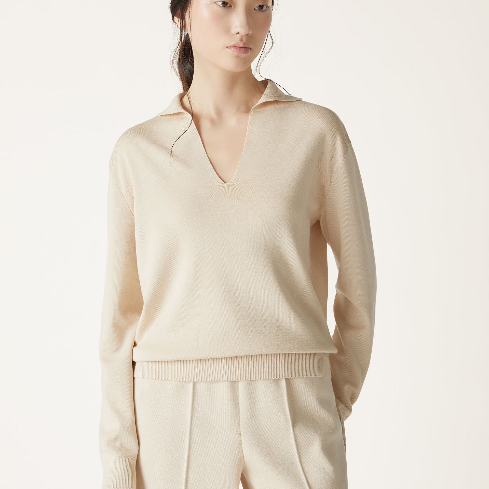 Loro Piana Siena Polo Shirt in Silk, Cotton